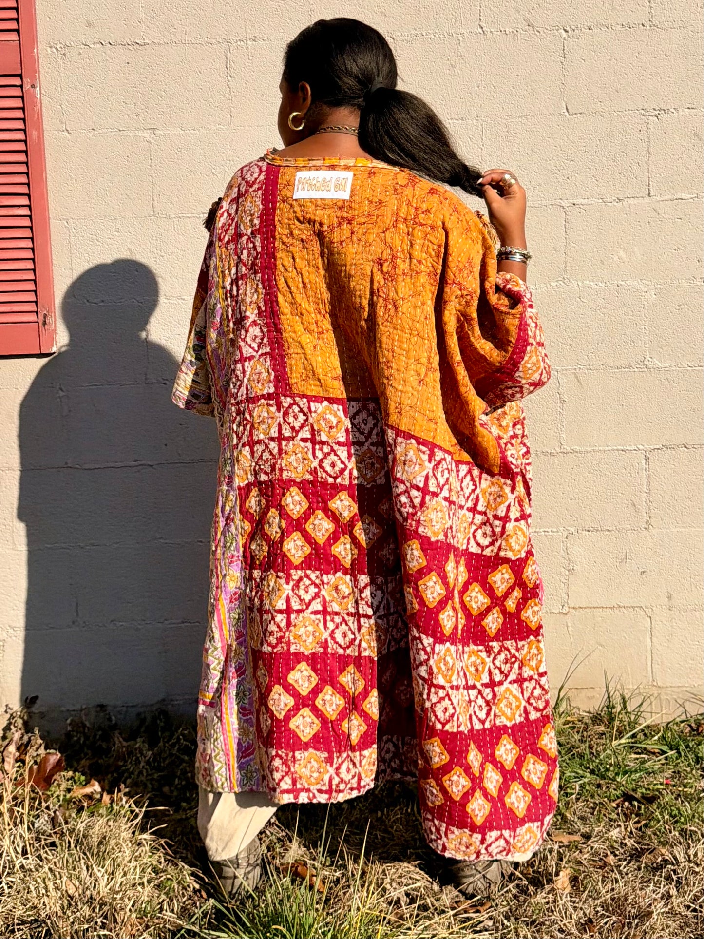 Large-5XL Erykah Badu Kimono Tee
