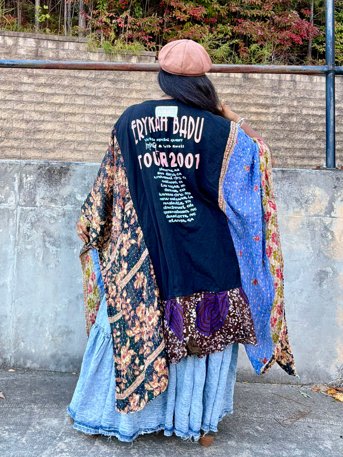 Large-4XL Erykah Badu Kaftan Maxi Dress