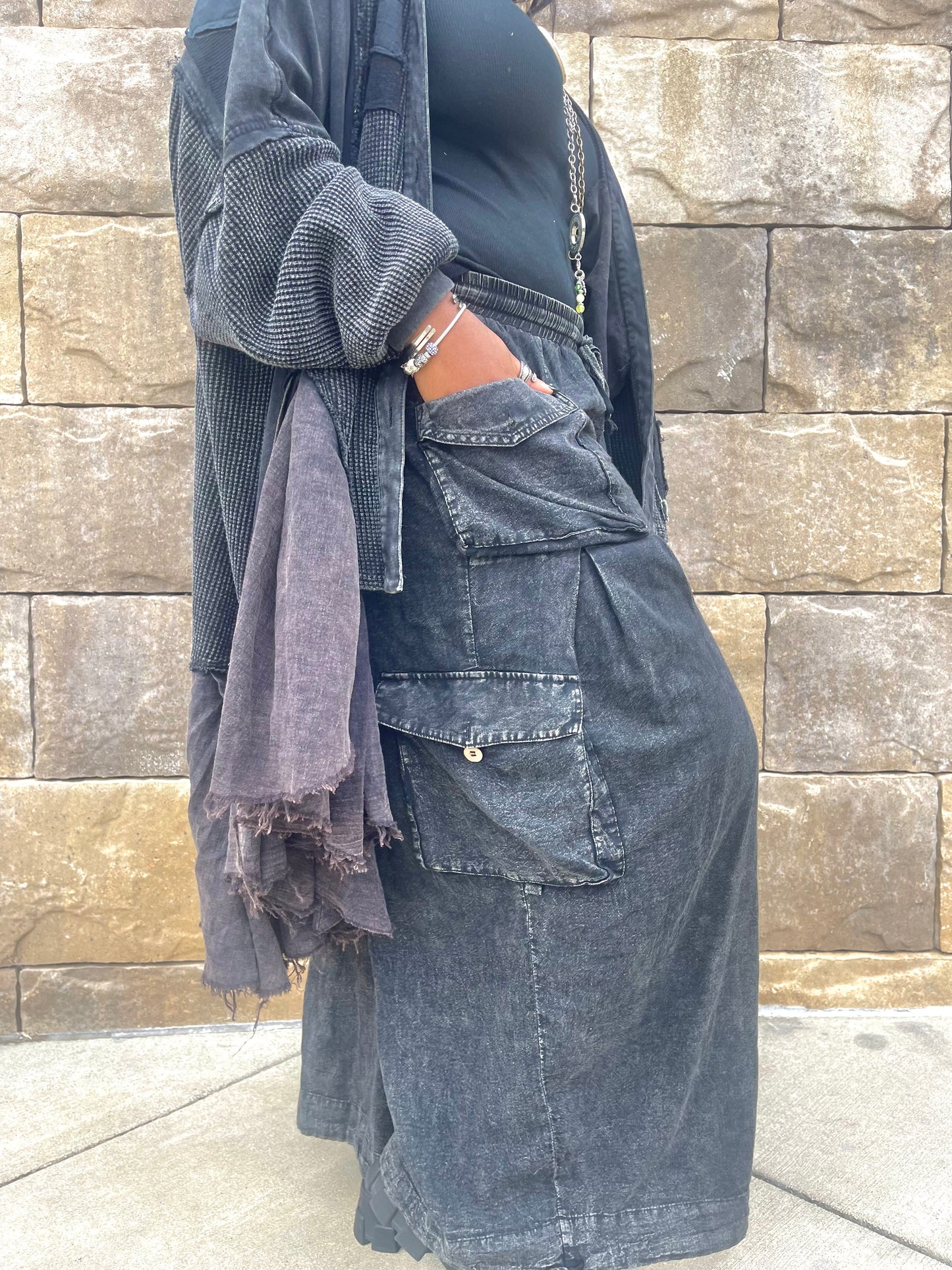 Slouchy Wide Leg Pants