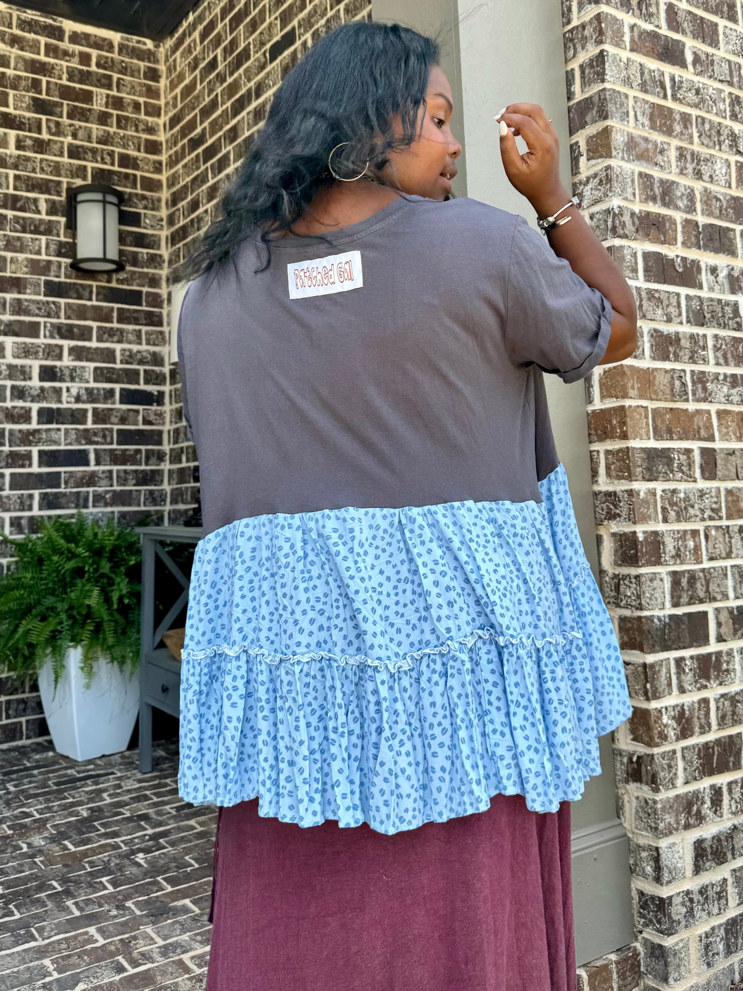 Small-2XL Cowgirl Midi Tee