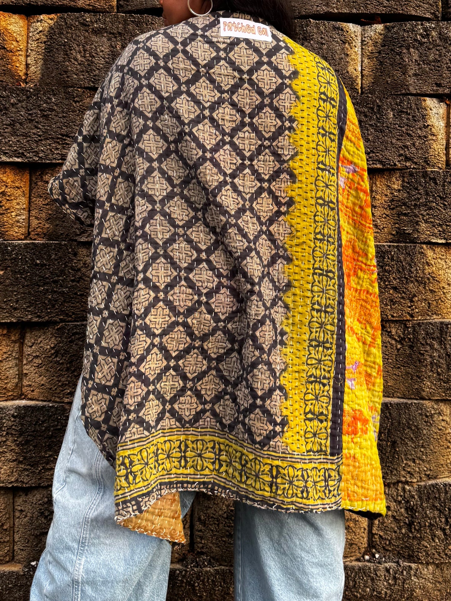 Small-2XL Bowie Kimono Tee