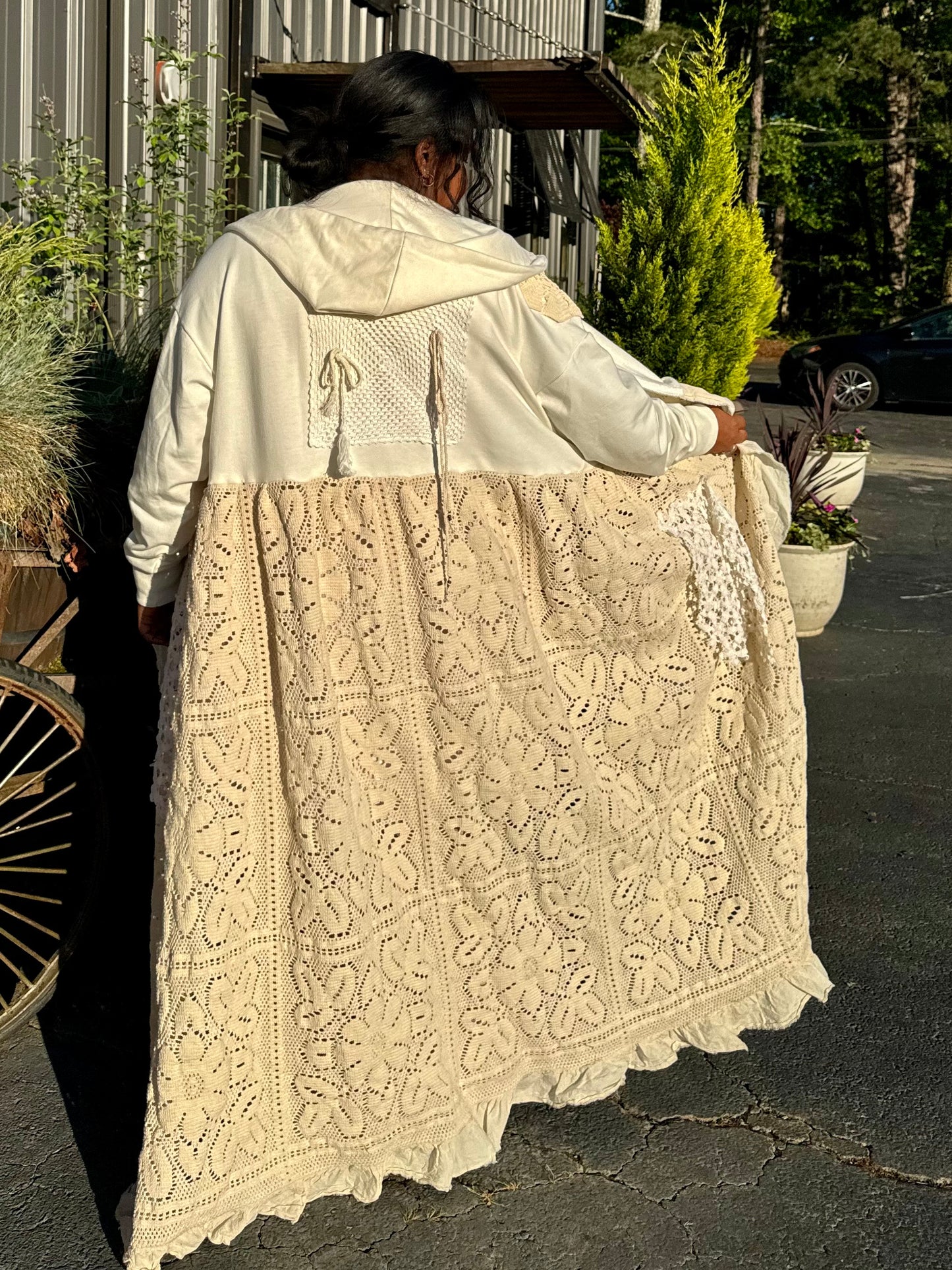 Medium-1XL Quilted Duster