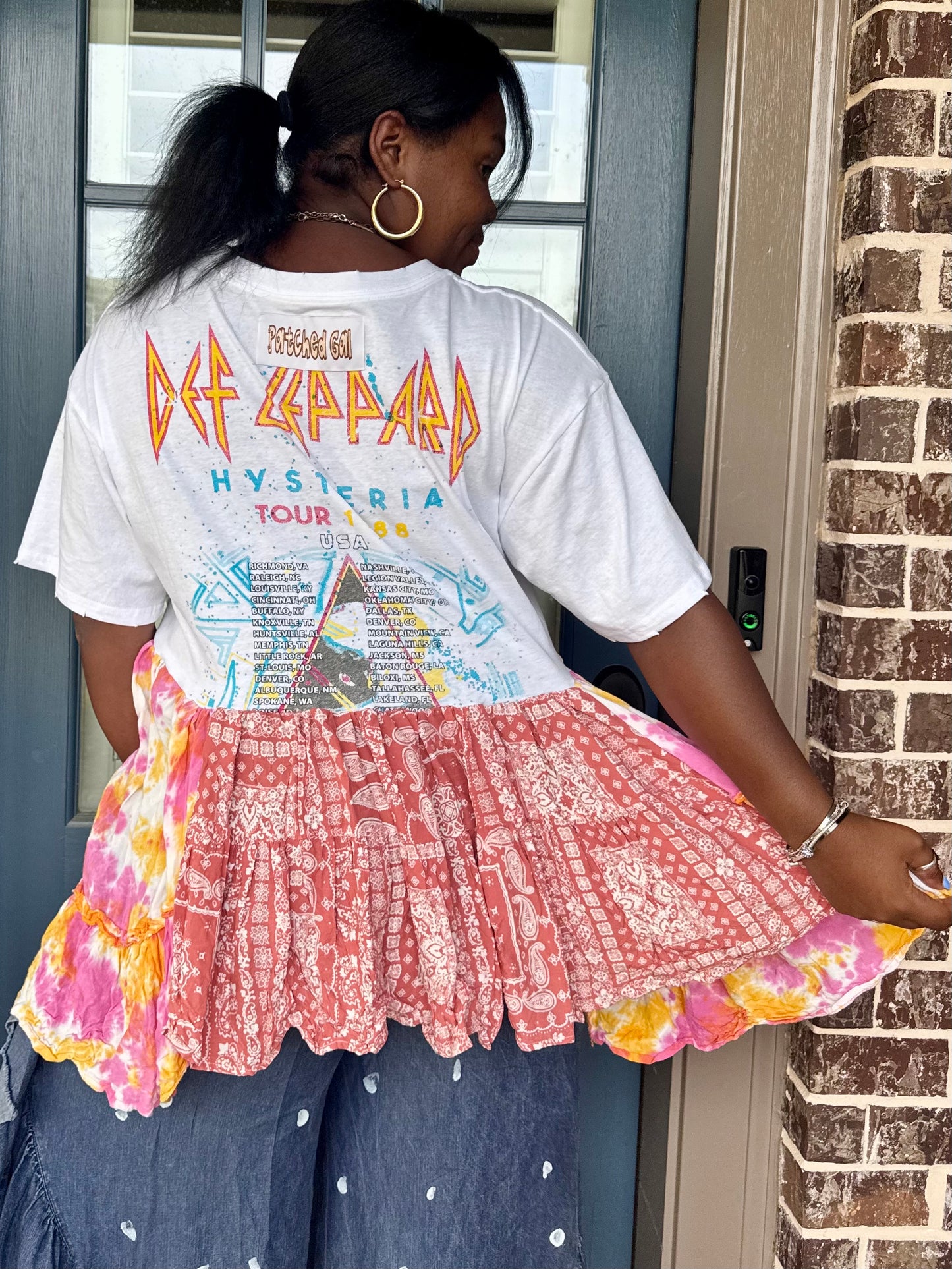 XXS-1XL Def Leppard Midi Tee