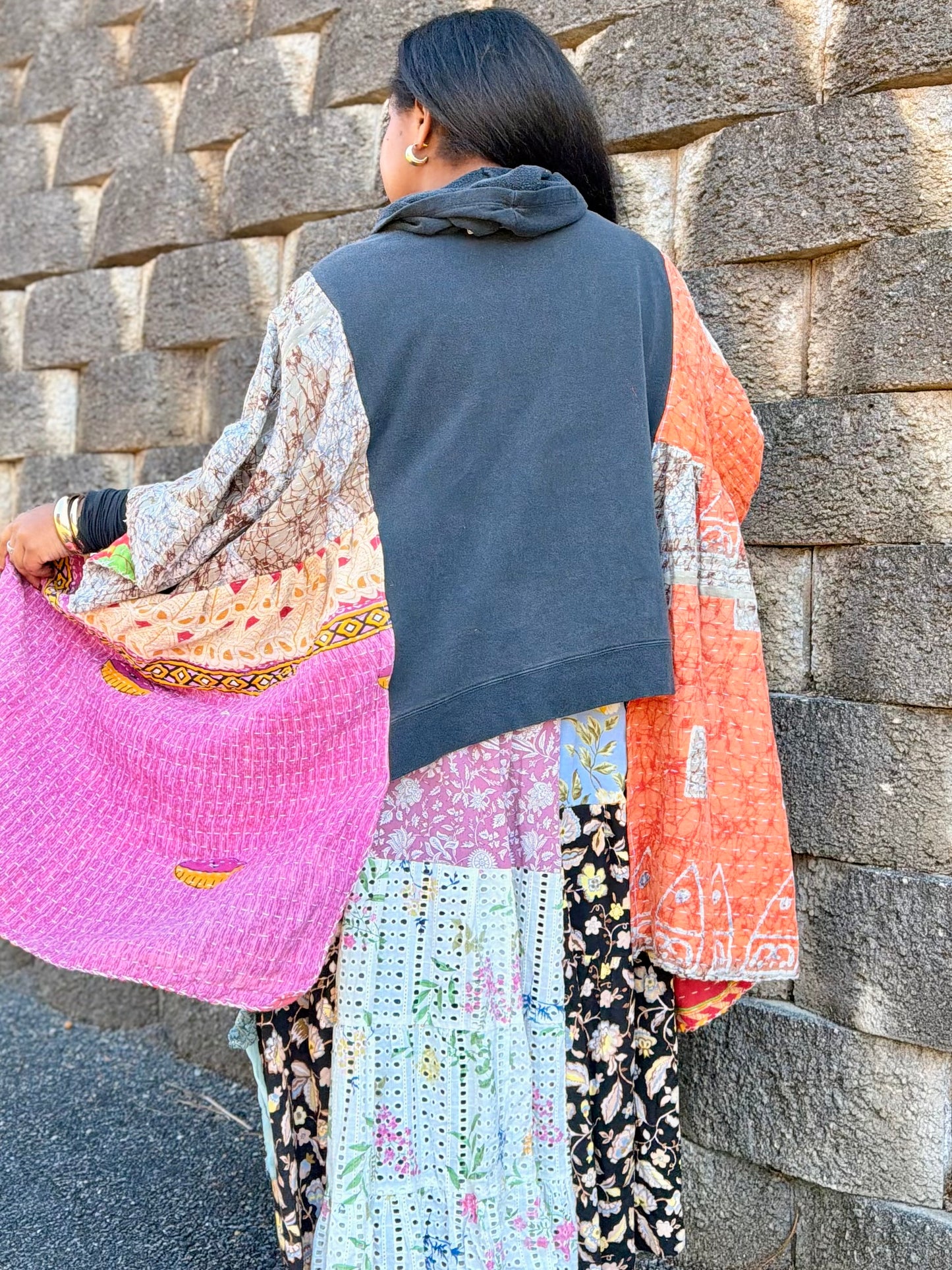 XXS-Extra Large Pink Floyd Kaftan Hoodie