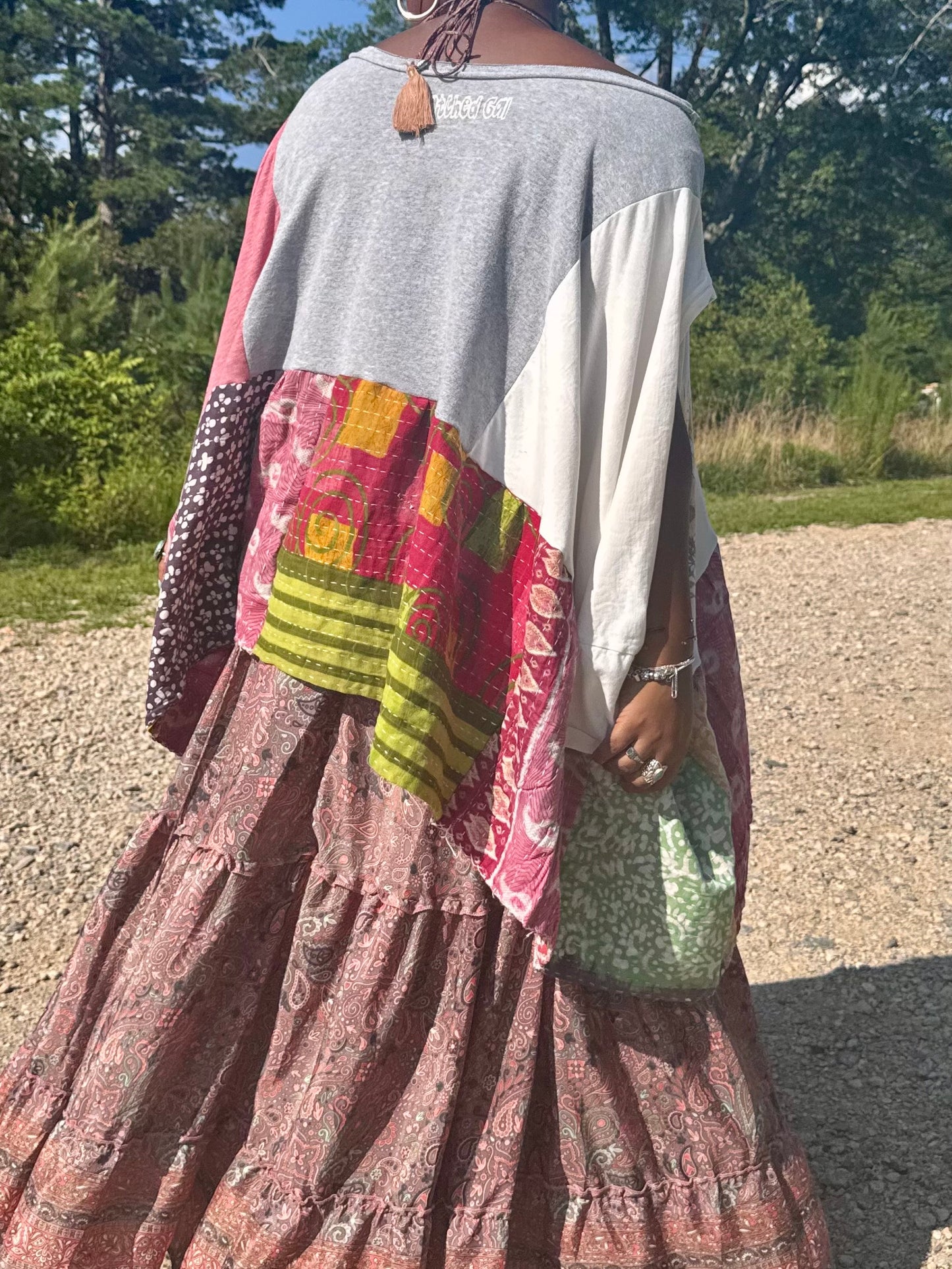 Small-5XL Fleetwood Mac/ On the Road Trio Poncho