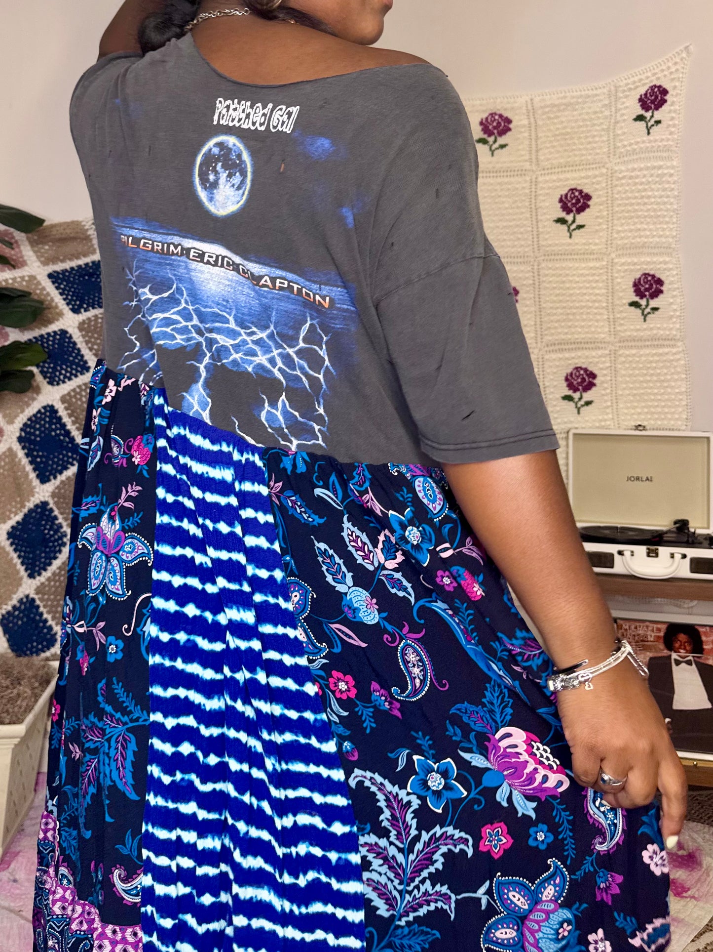 Large-2XL Eric Clapton Maxi Dress