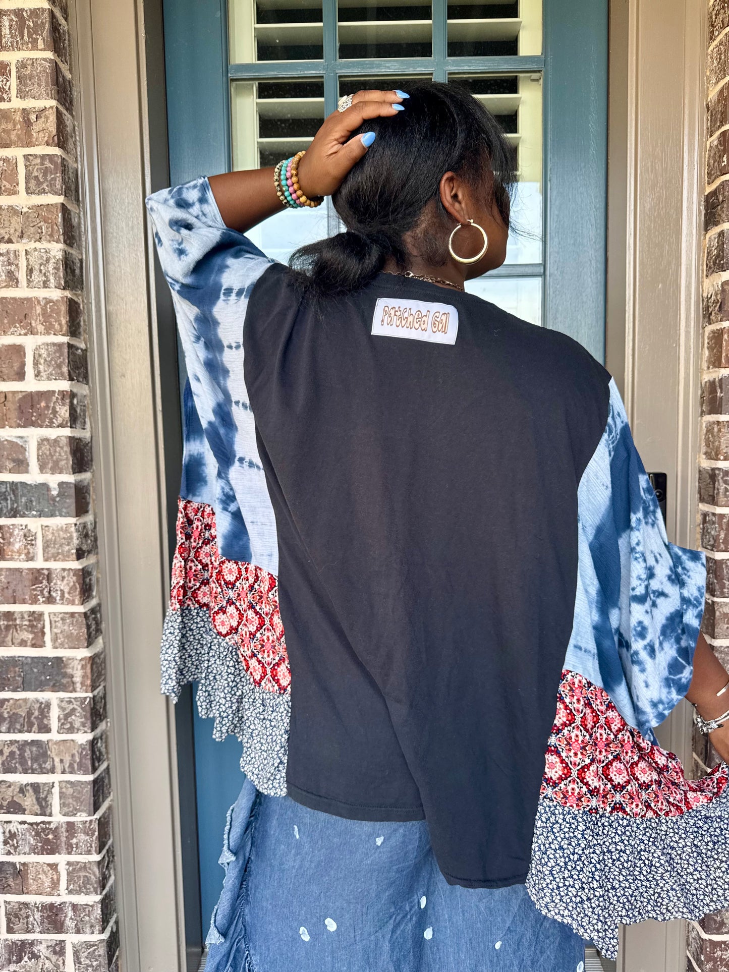 XXS-2XL Tupac Kaftan Poncho