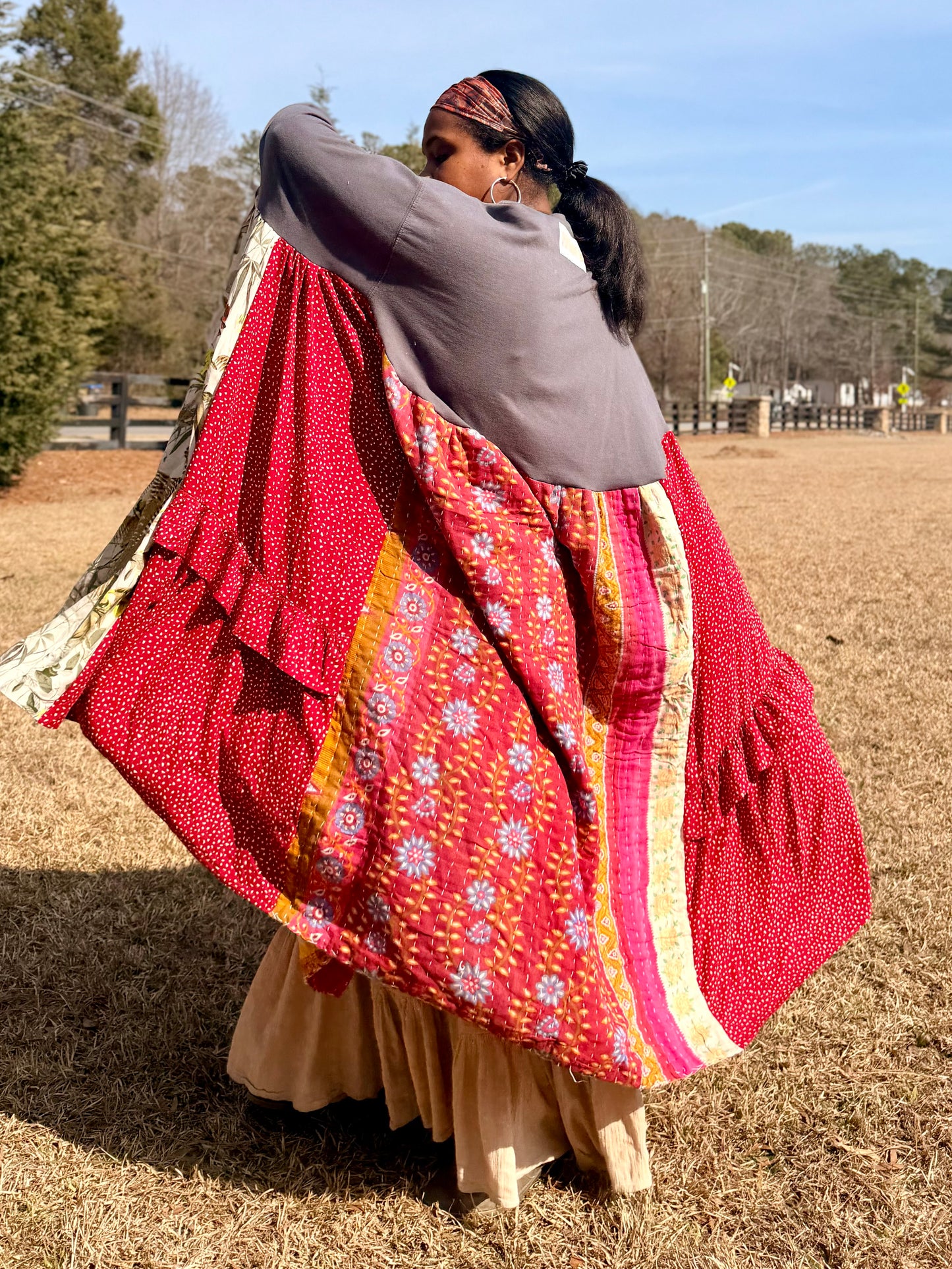 Large-3XL ACDC Swing Maxi Tee