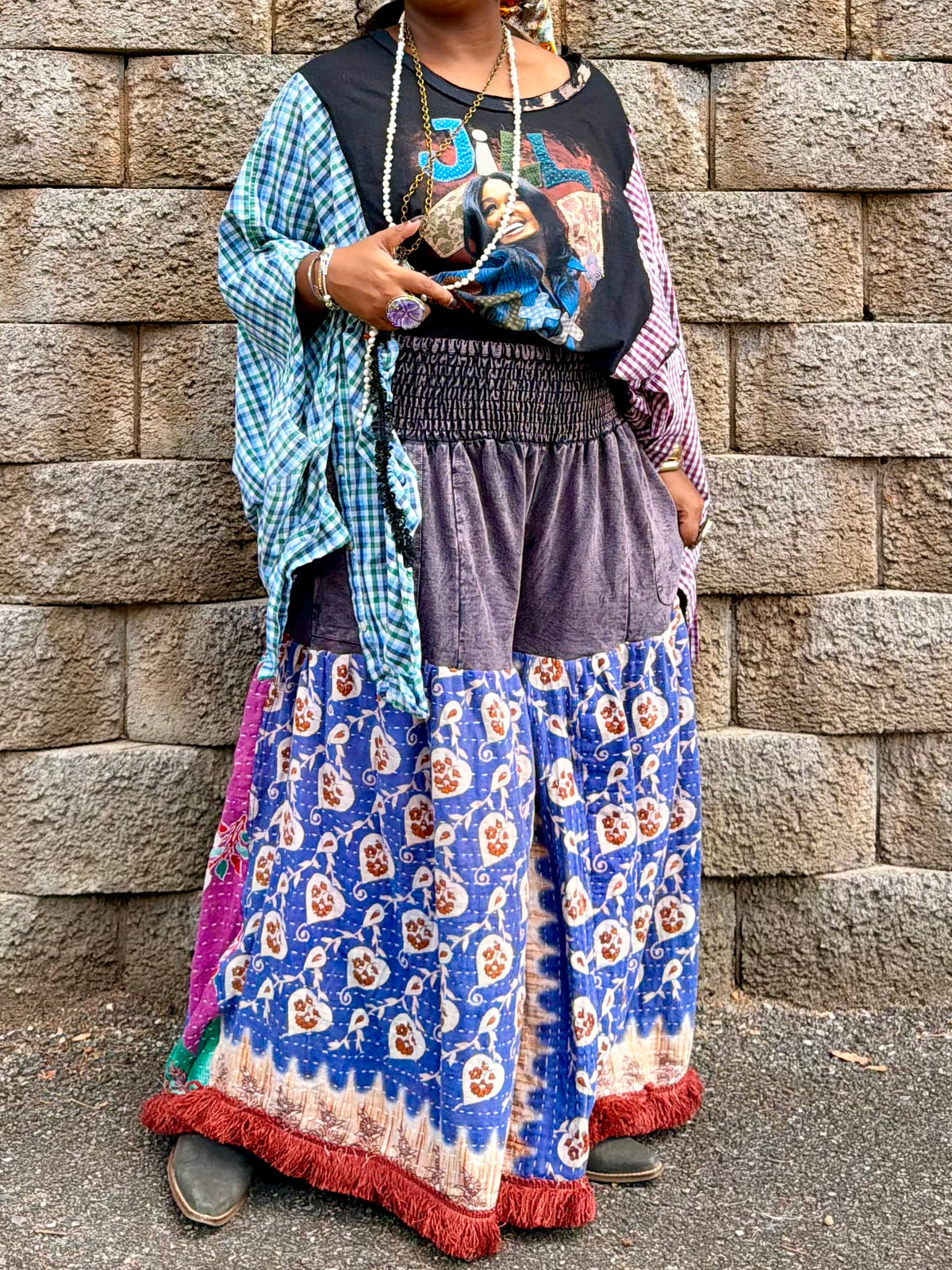 2XL-3XL Kantha Luxury Sweatpants