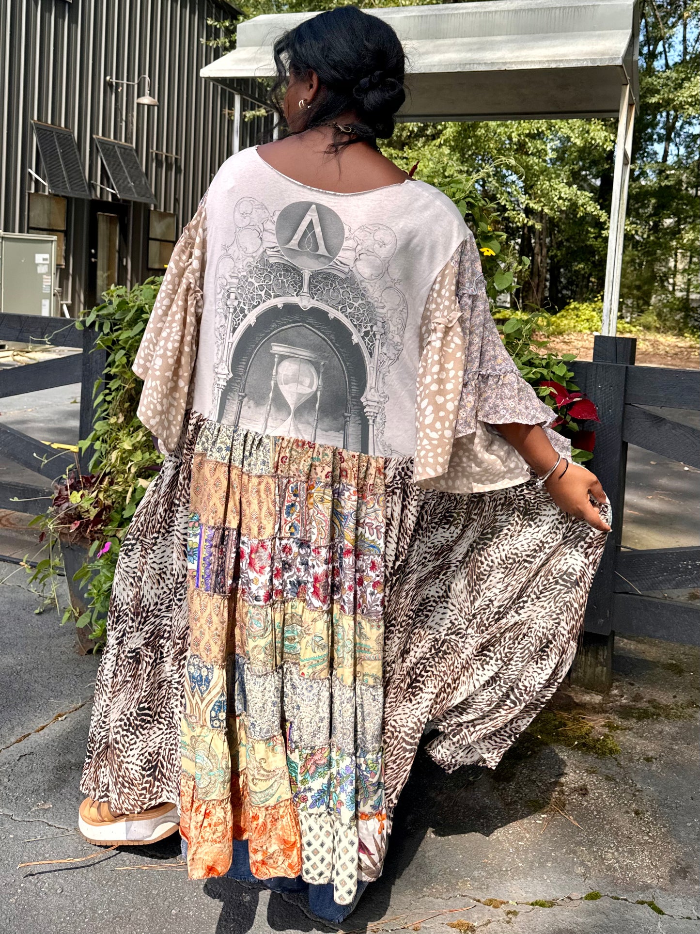 Extra Large- 4XL Greta Van Fleet Kaftan Maxi Tee