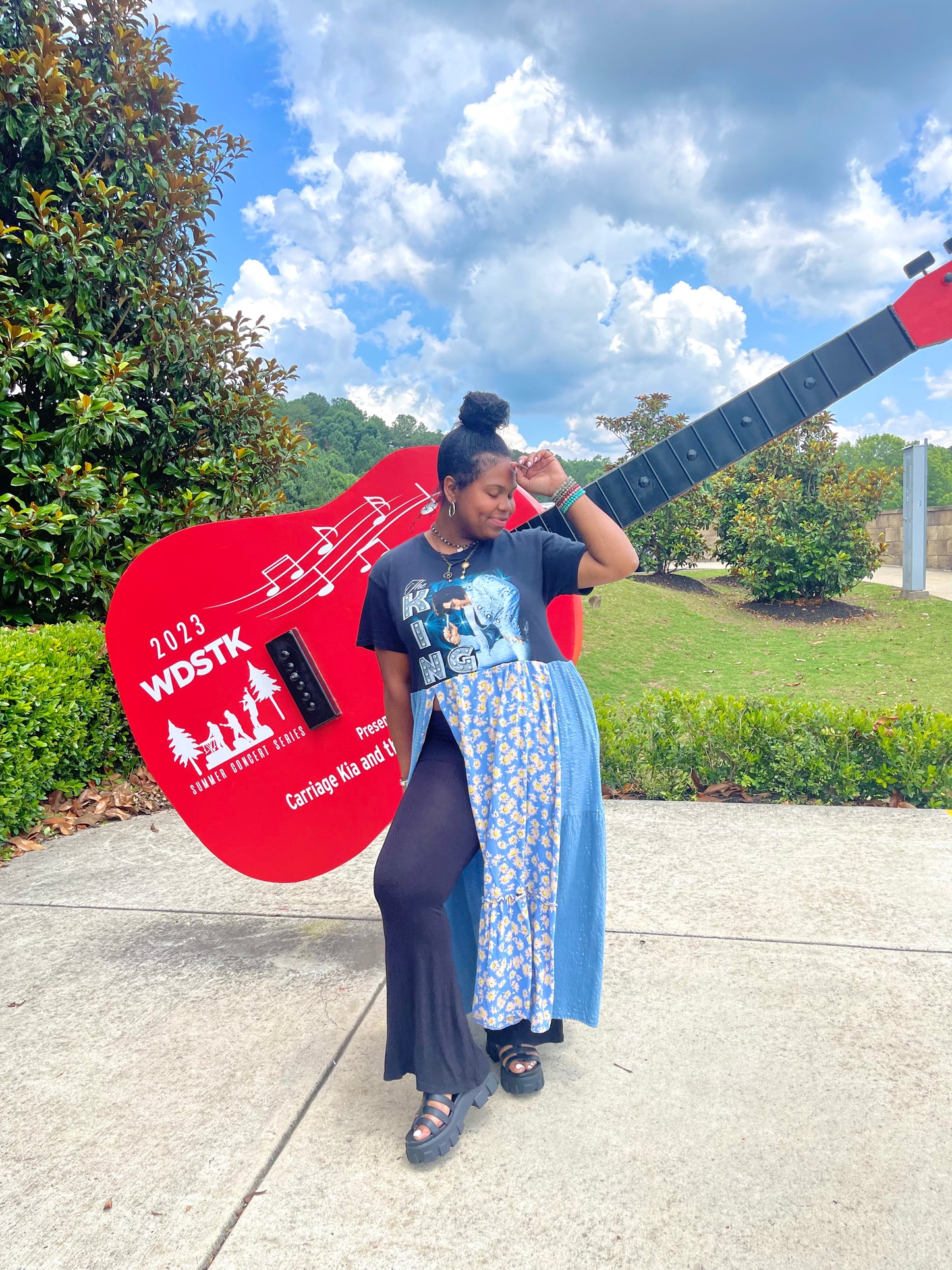 Extra Small- Extra Large Elvis Pressley Maxi Tee