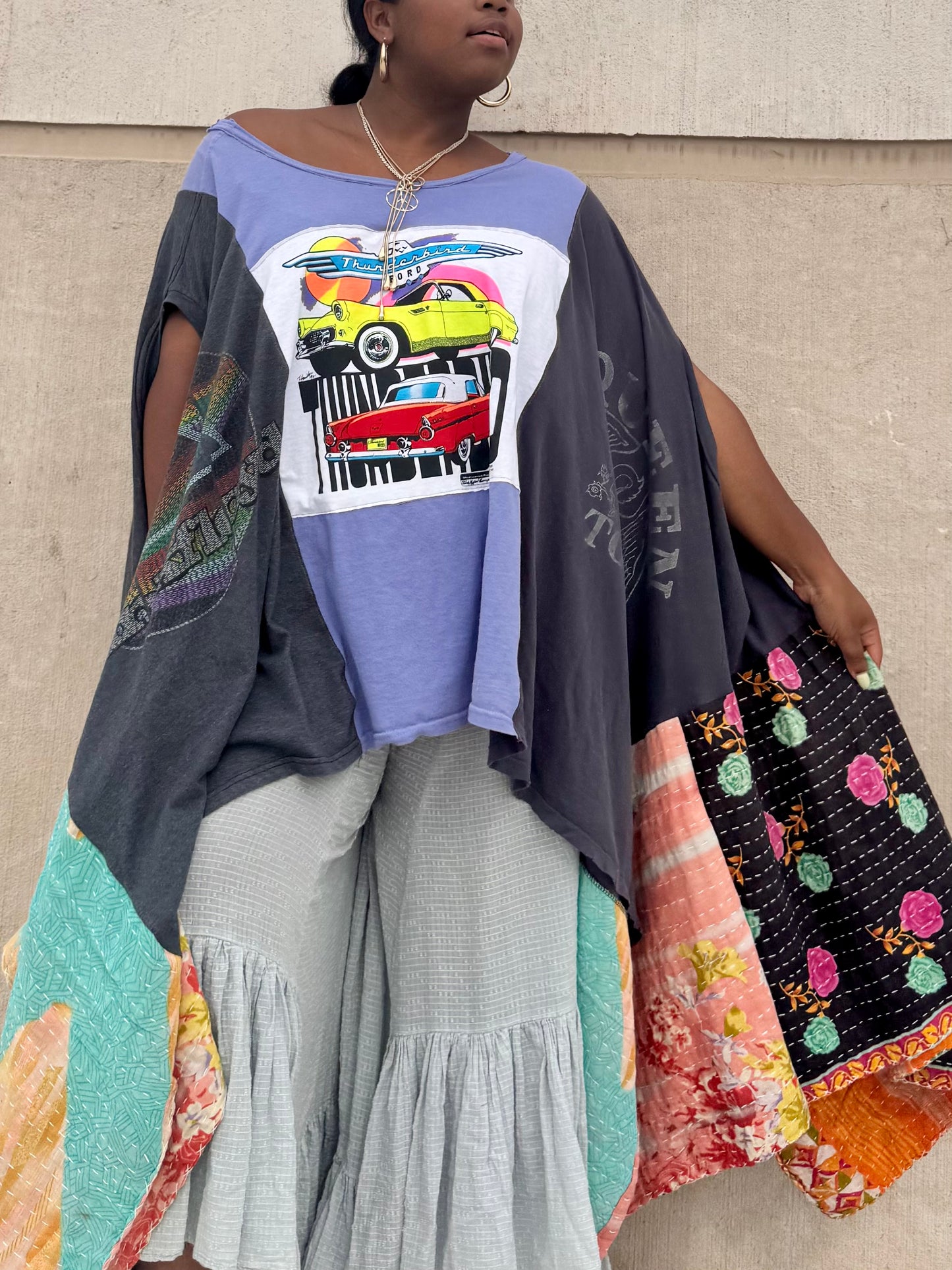 Medium-3XL Thunderbird/Queen/Pink Floyd Trio Tee