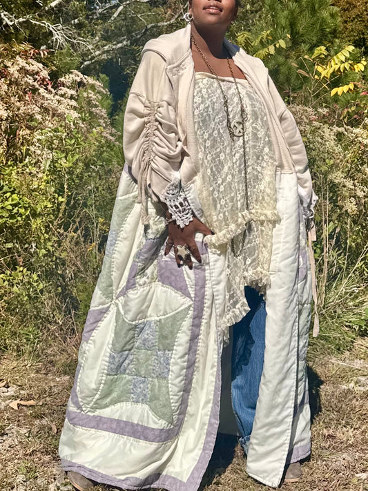 Large-3XL Quilted Duster