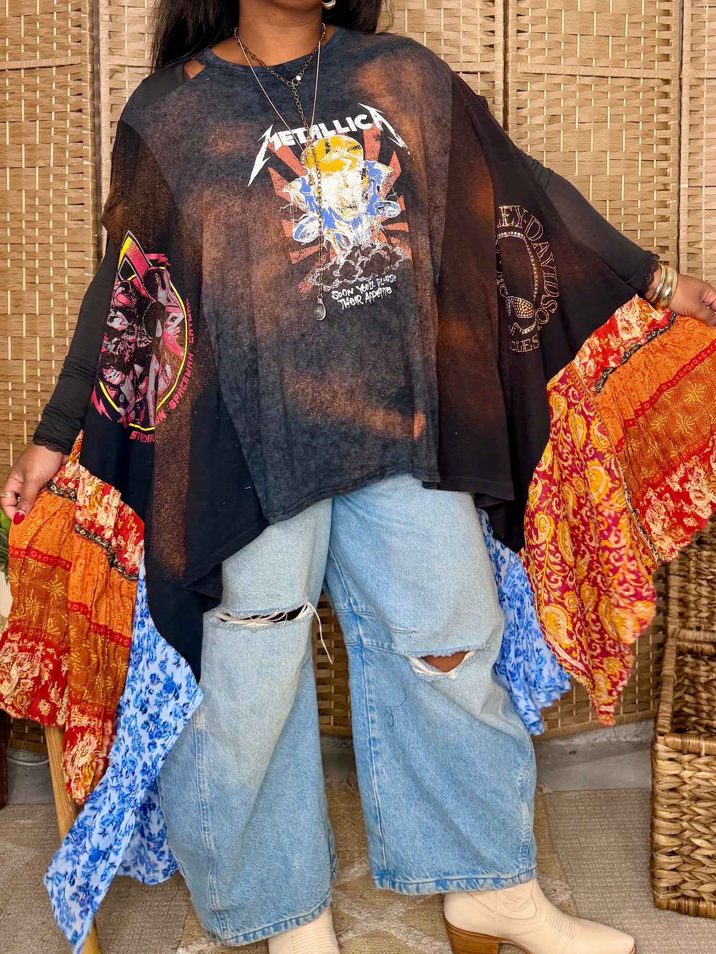 Small-3XL Metallica/Harley Davidson/KISS Trio Tee