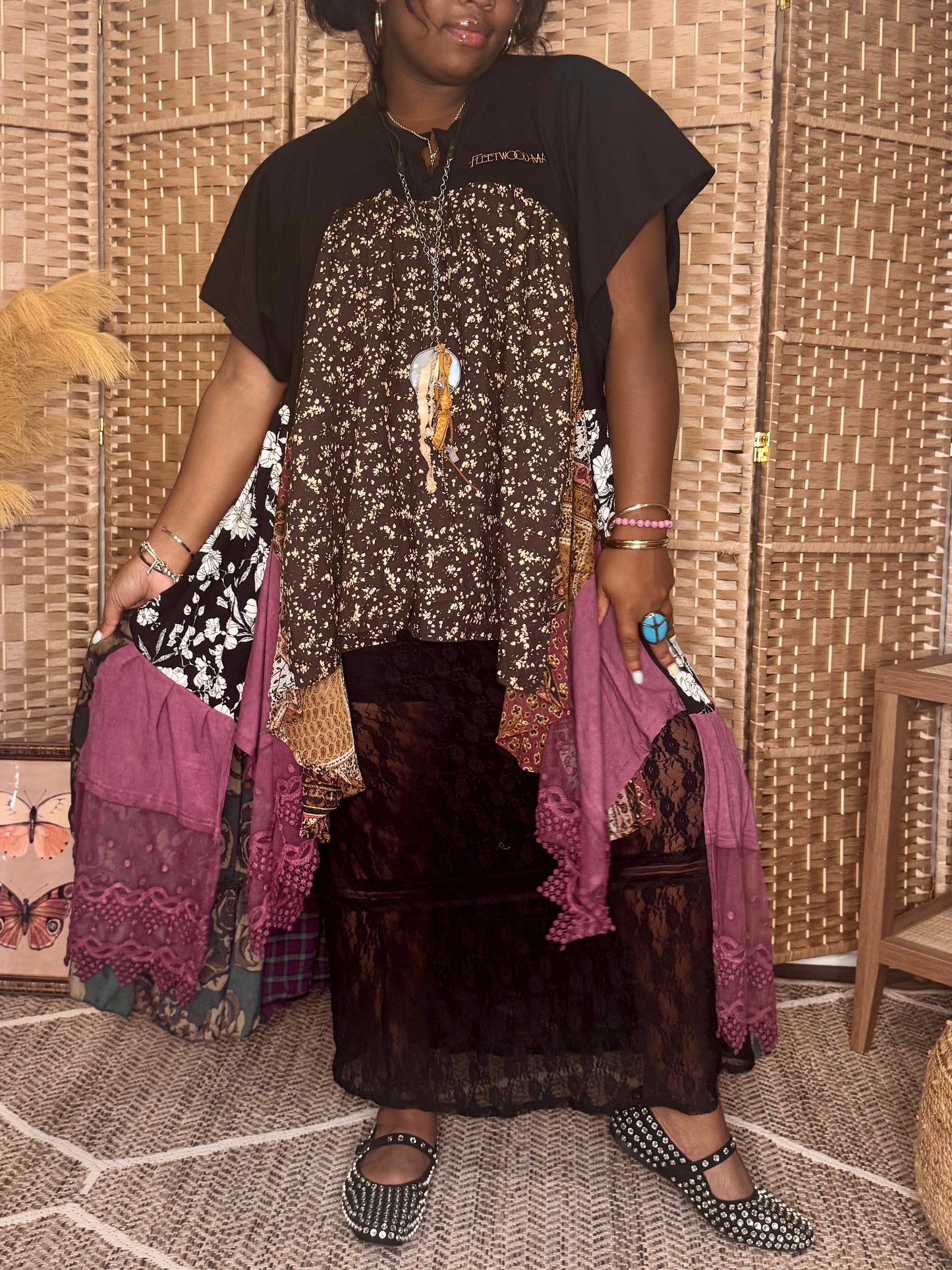 XXS-1XL Fleetwood Mac High Low Swing Tee