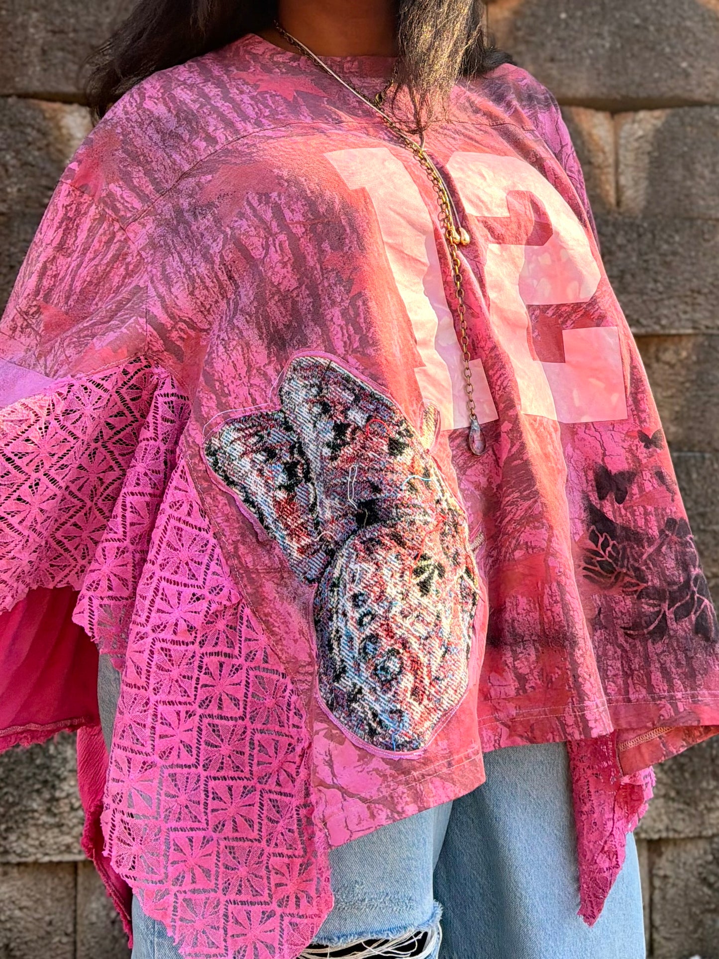 XXS-2XL Patched Gal University #12 Swing Tee