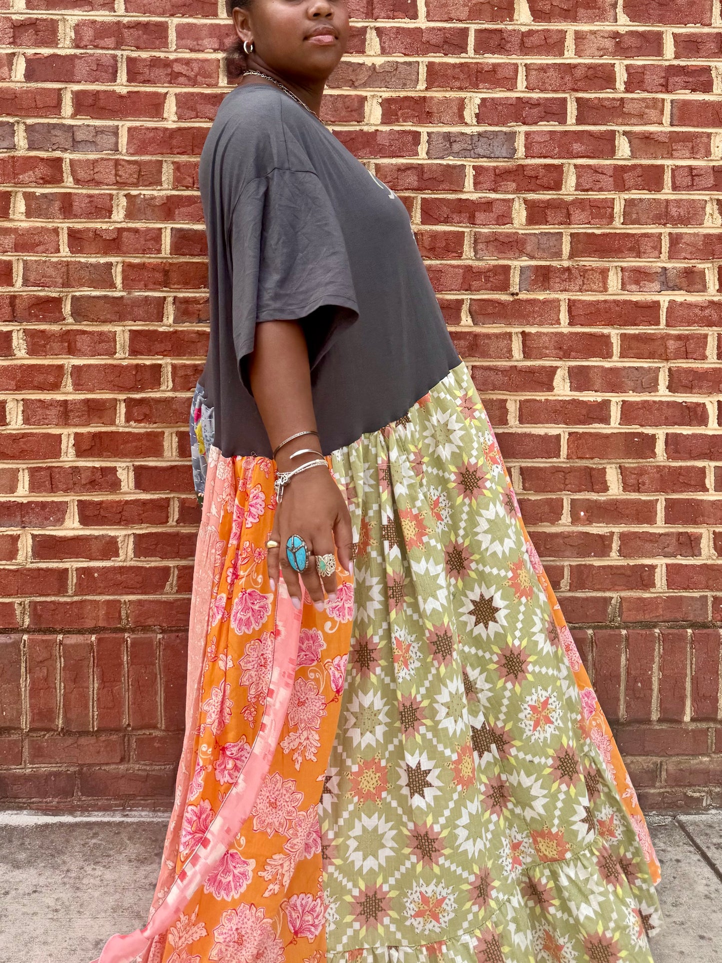 2XL-5XL Beth Dutton Maxi Dress