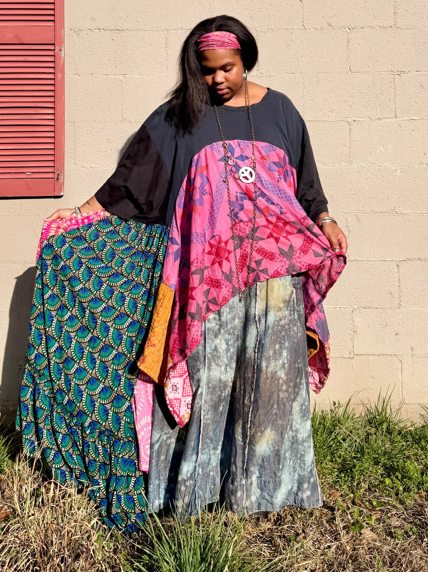 Extra Large-4XL Led Zeppelin High Low Swing Tee