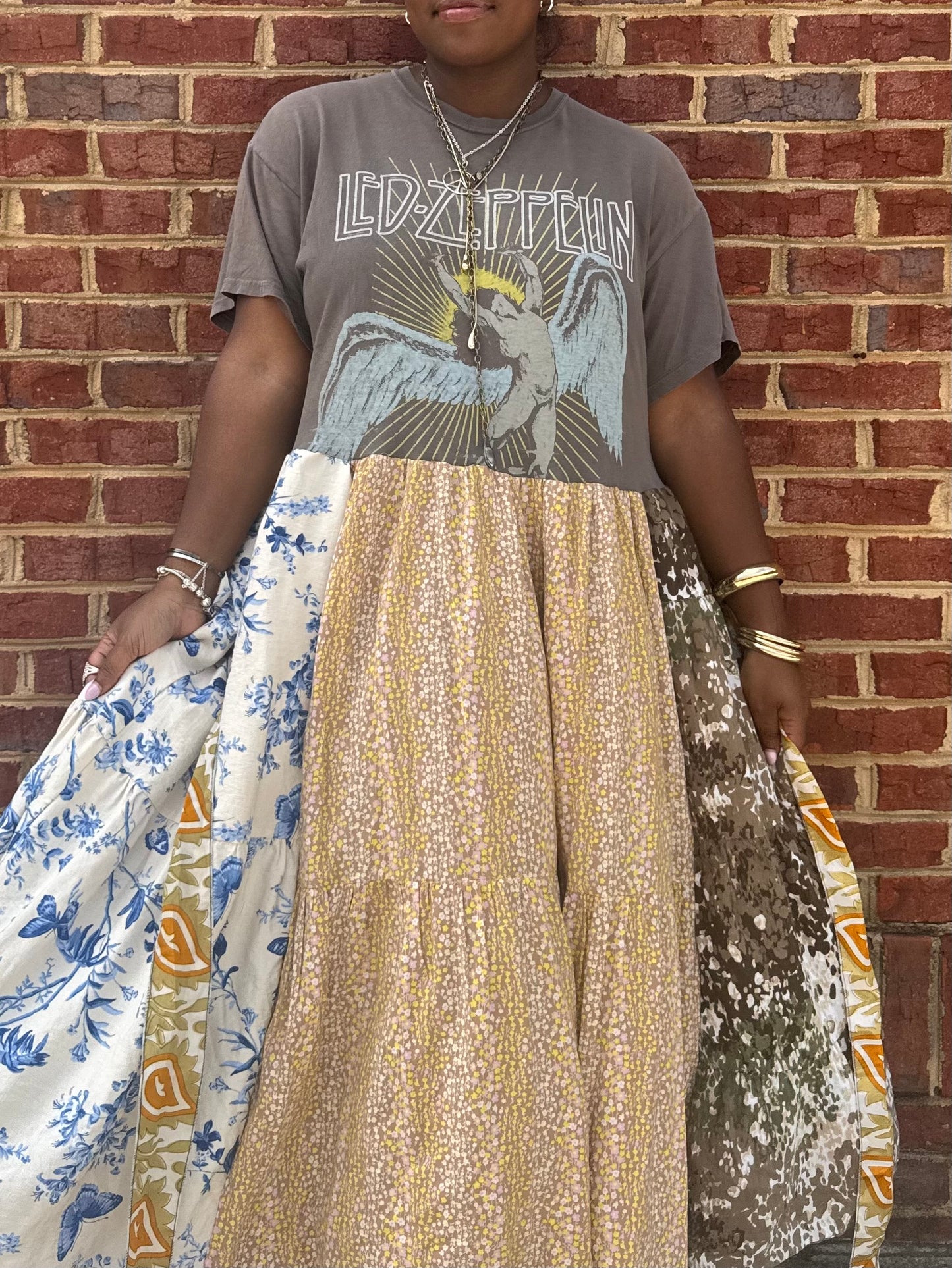 Extra Small-Extra Large Led Zeppelin Maxi Dress