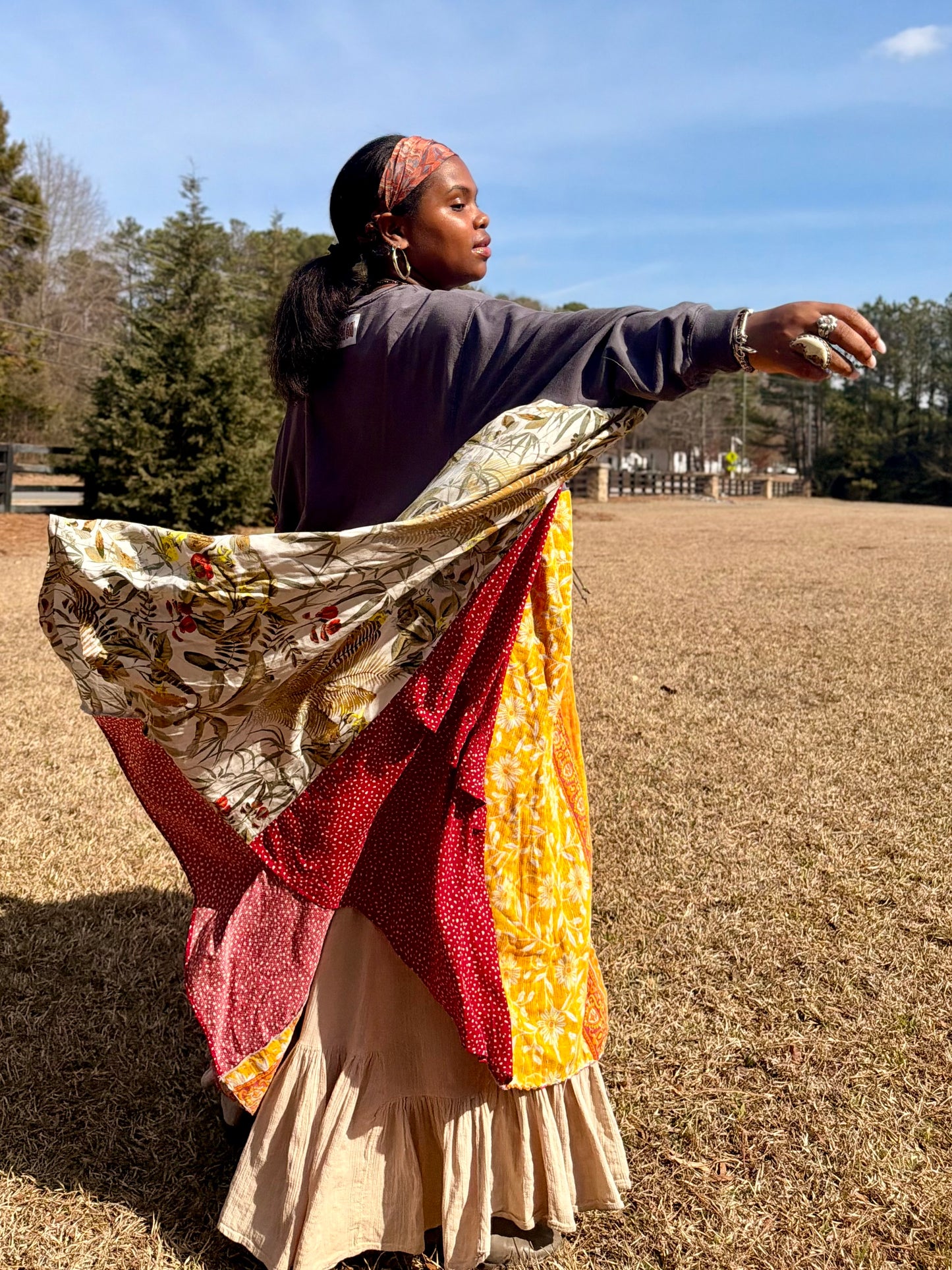 Large-3XL ACDC Swing Maxi Tee