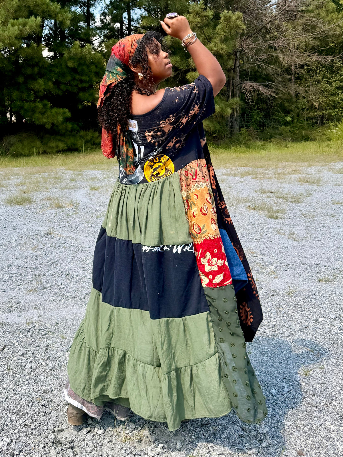 Small-Extra Large Howlin’ Wolf High Low Swing Tee
