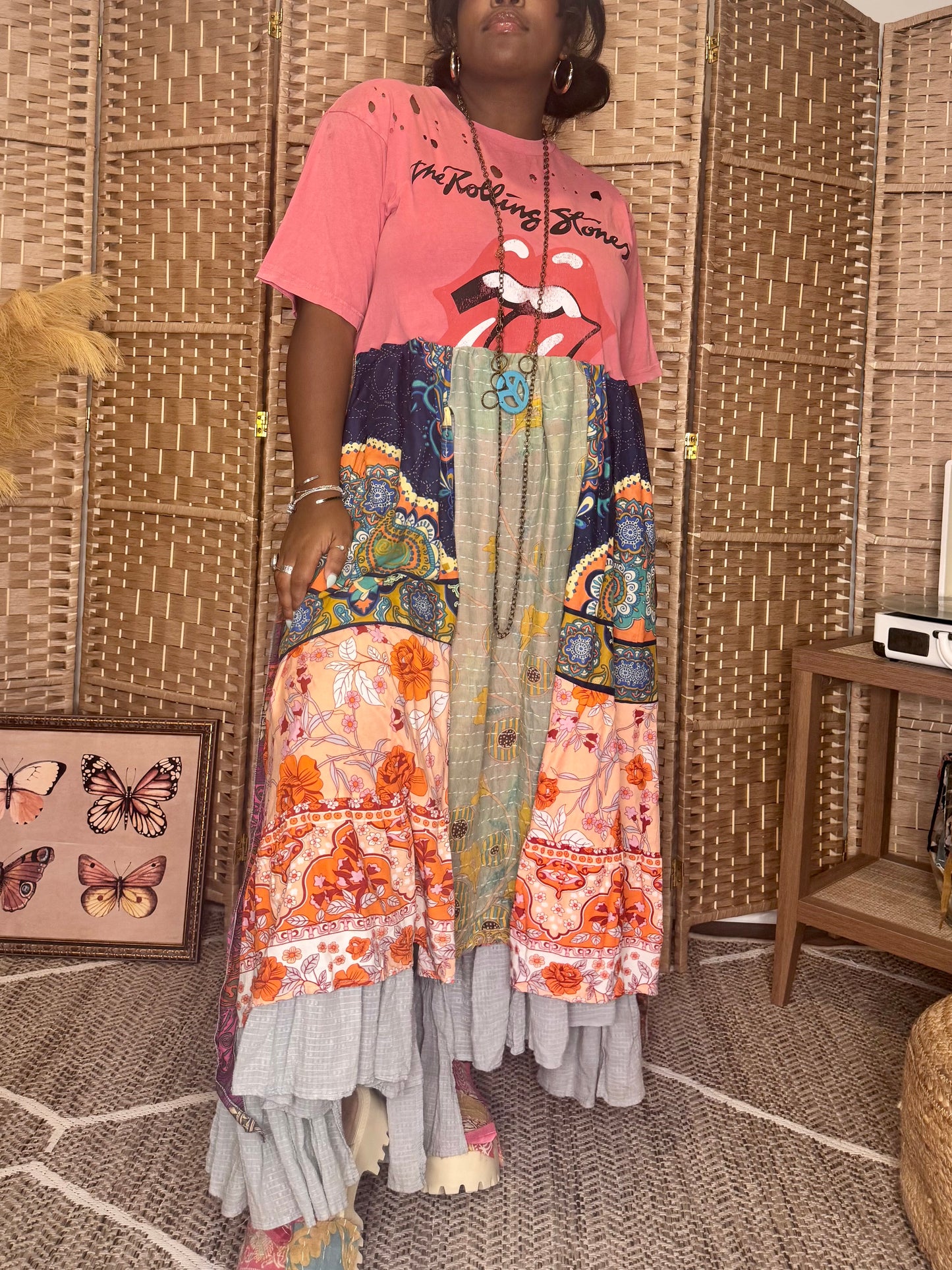 Extra Small-Extra Large Rolling Stones Maxi Tee