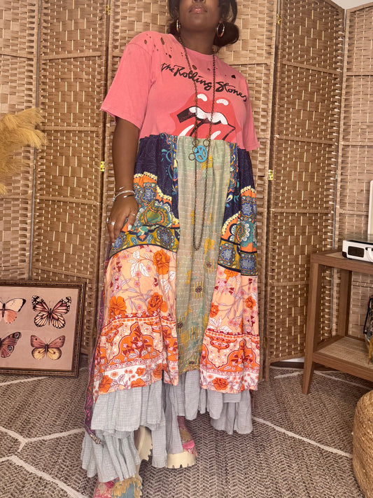 Extra Small-Extra Large Rolling Stones Maxi Tee