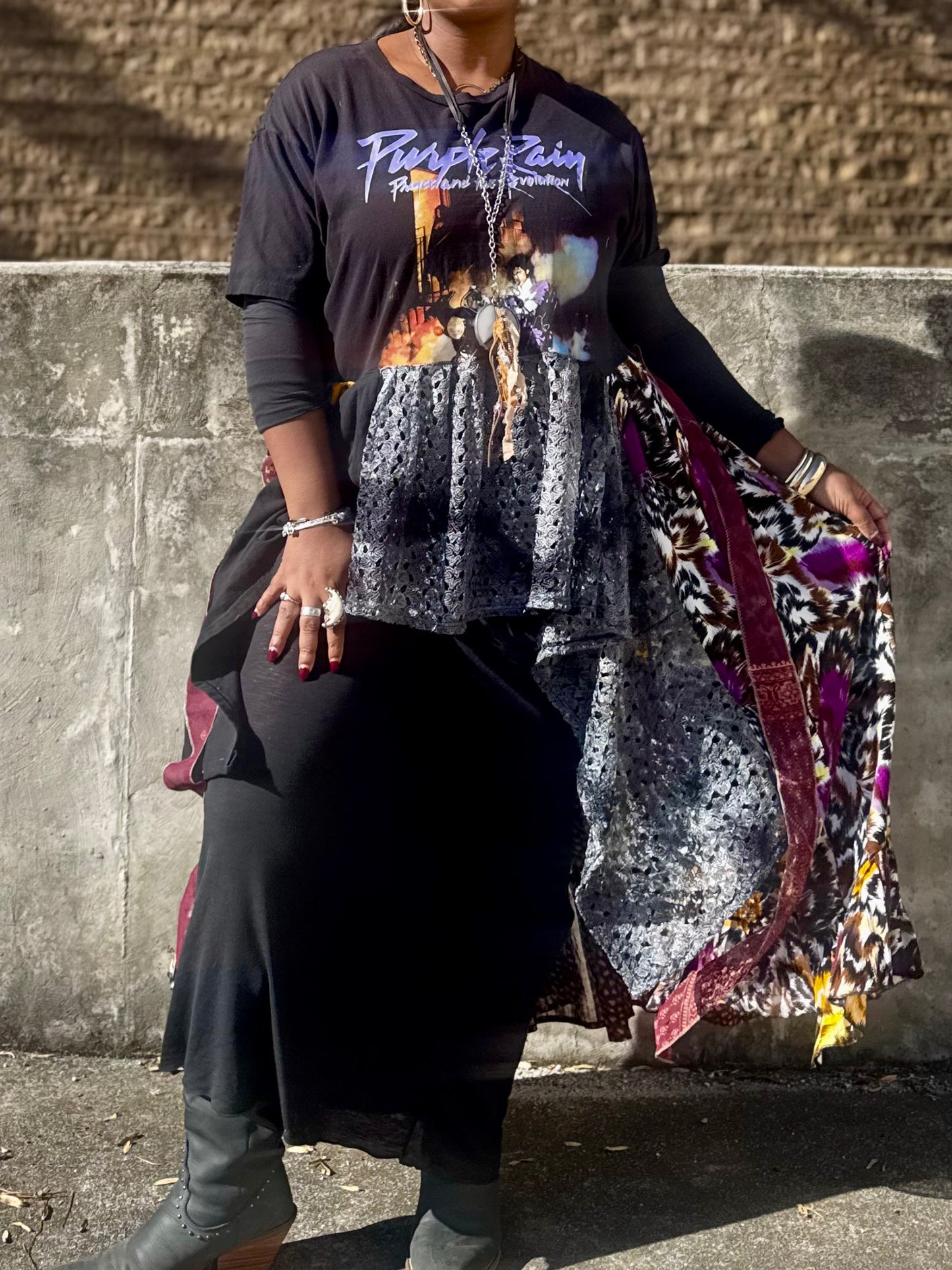 Extra Small- Extra Large Prince Maxi Tee