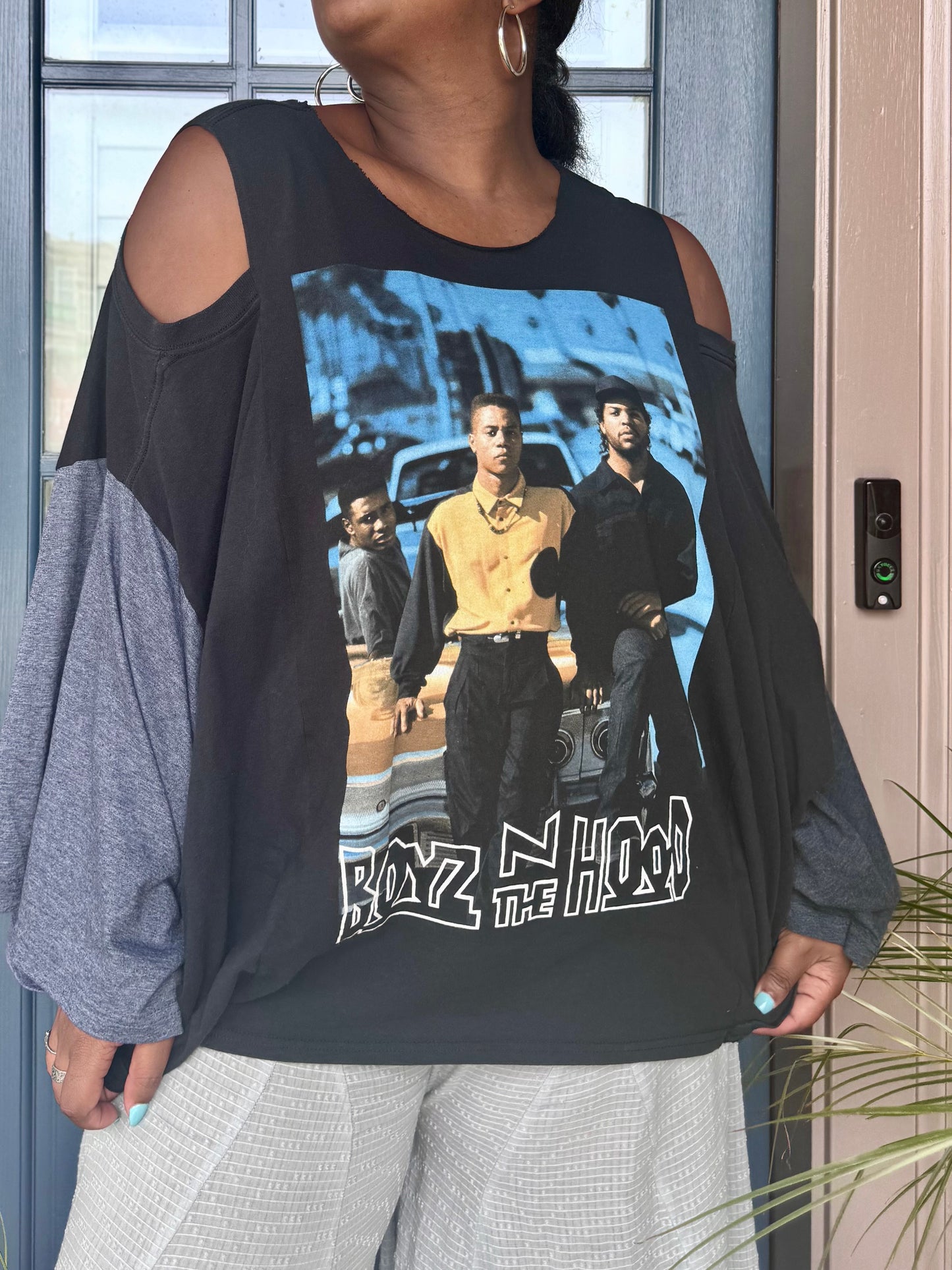 Medium-3XL Boyz N The Hood Cold Shoulder Tee