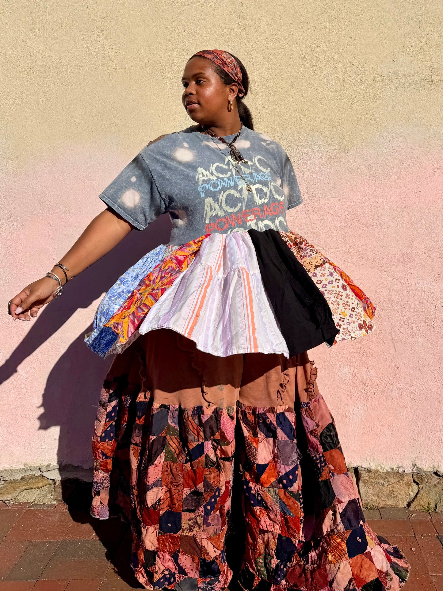 XXS-Large ACDC Midi Tee