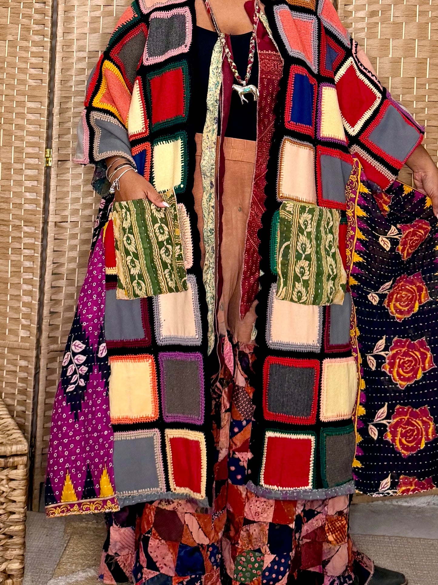 Small-2XL Quilted Duster