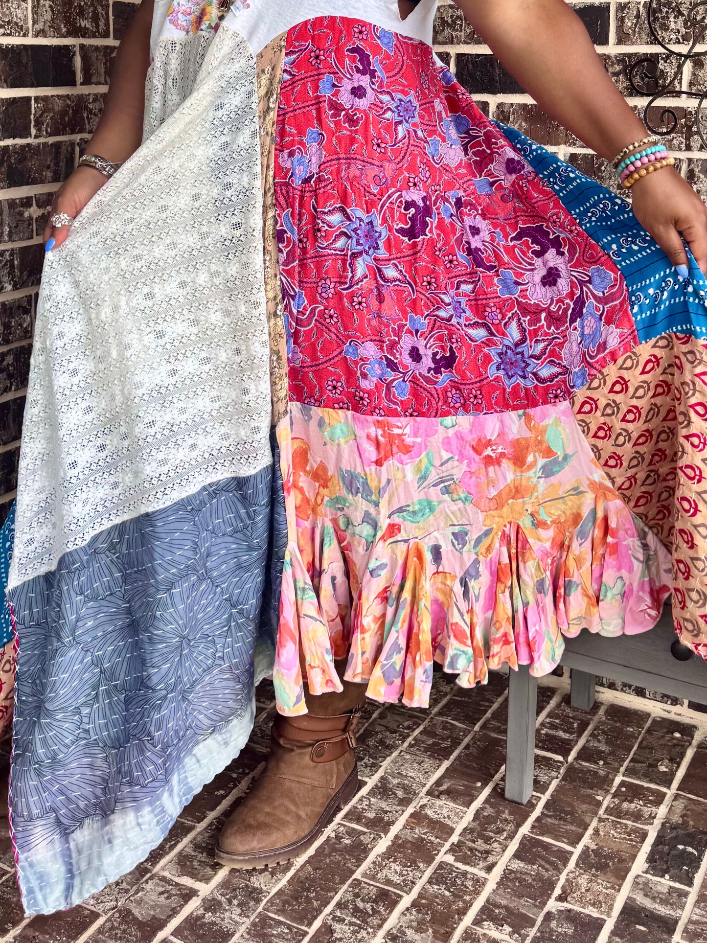 Medium-1XL Botanic Gardens Maxi Tee