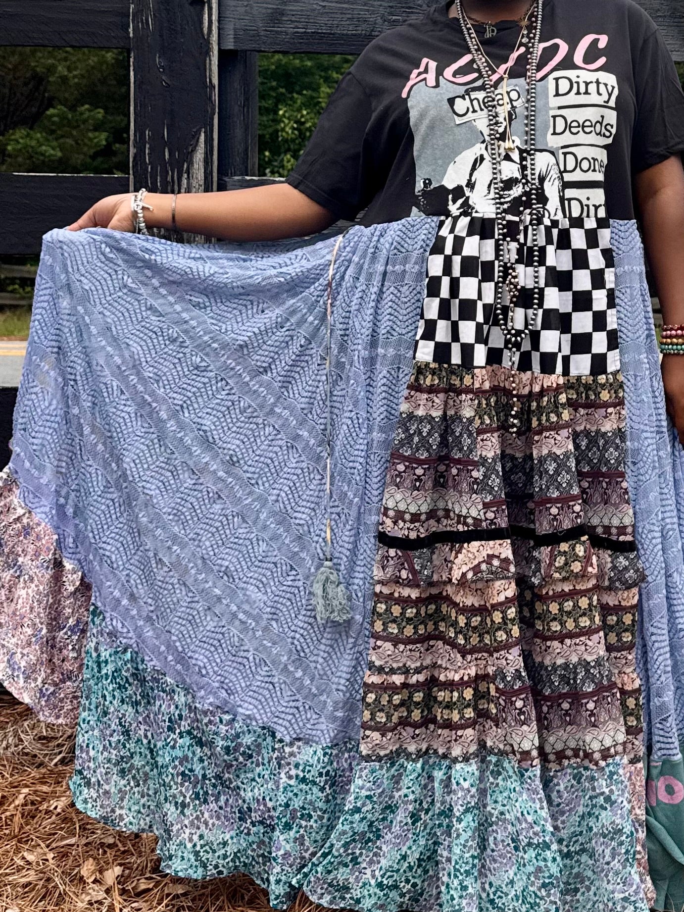 Medium-2XL ACDC Maxi Tee