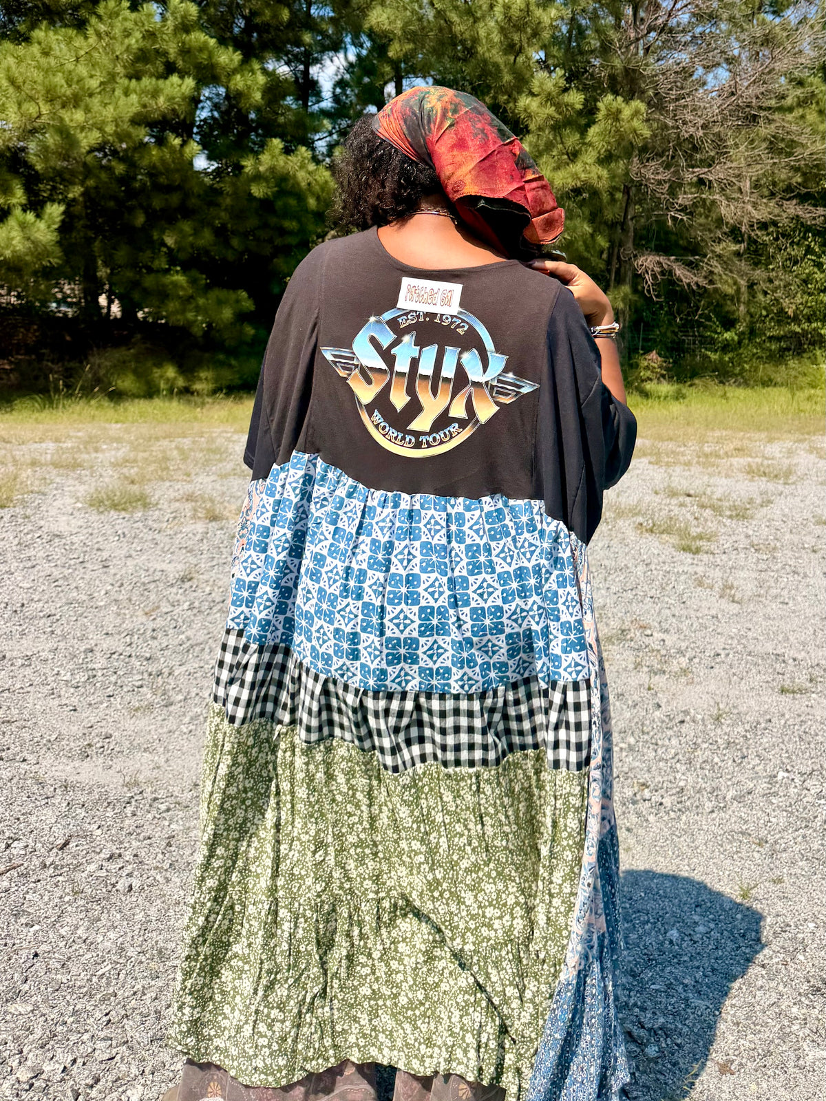 Extra Large-4XL Styx High Low Swing Tee