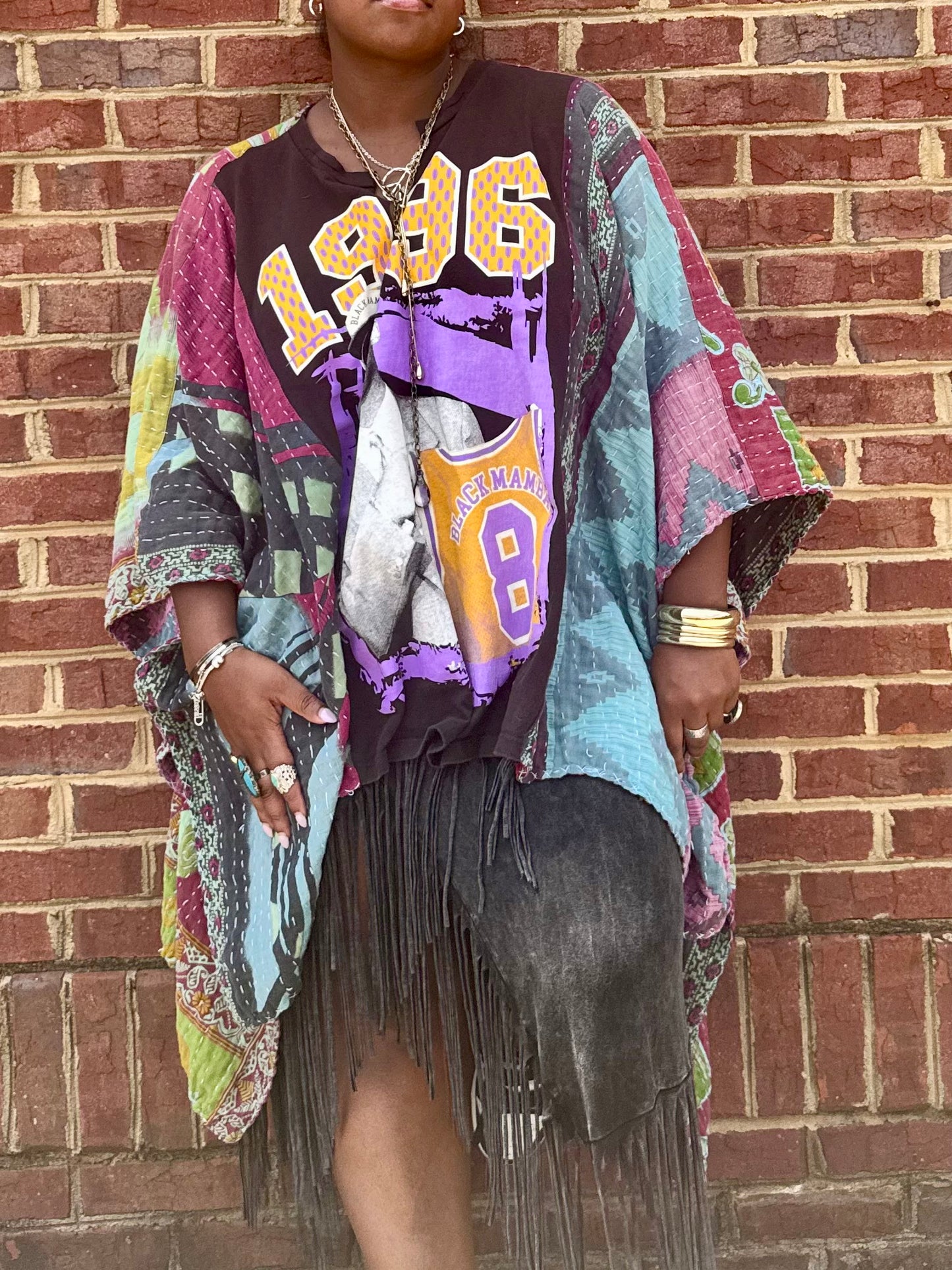 Small-3XL Kobe Bryant Kimono Tee