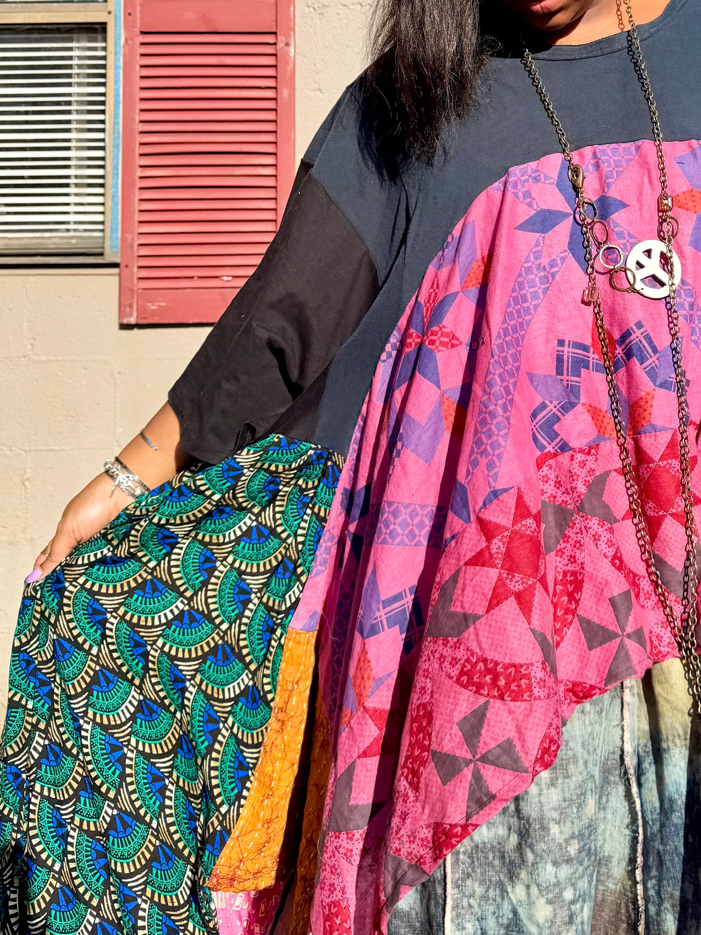 Extra Large-4XL Led Zeppelin High Low Swing Tee