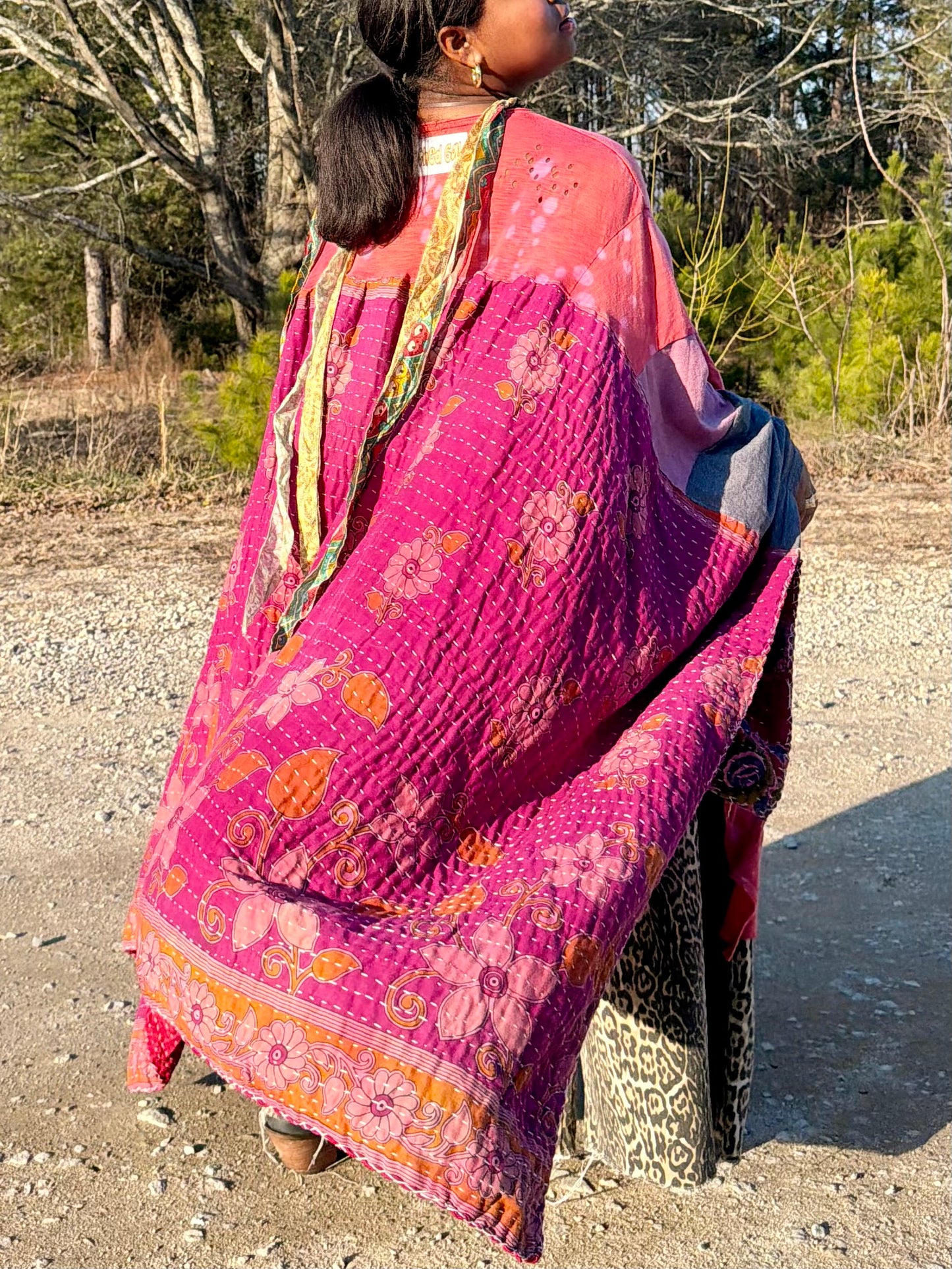 Medium-4XL Peace Swing Maxi Tee