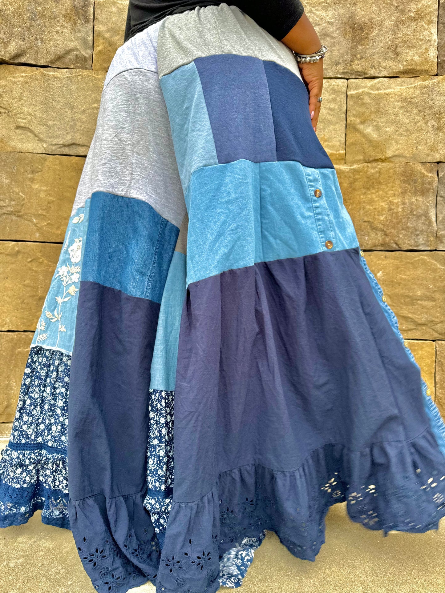 Small-4XL Denim Luxury Sweatpants