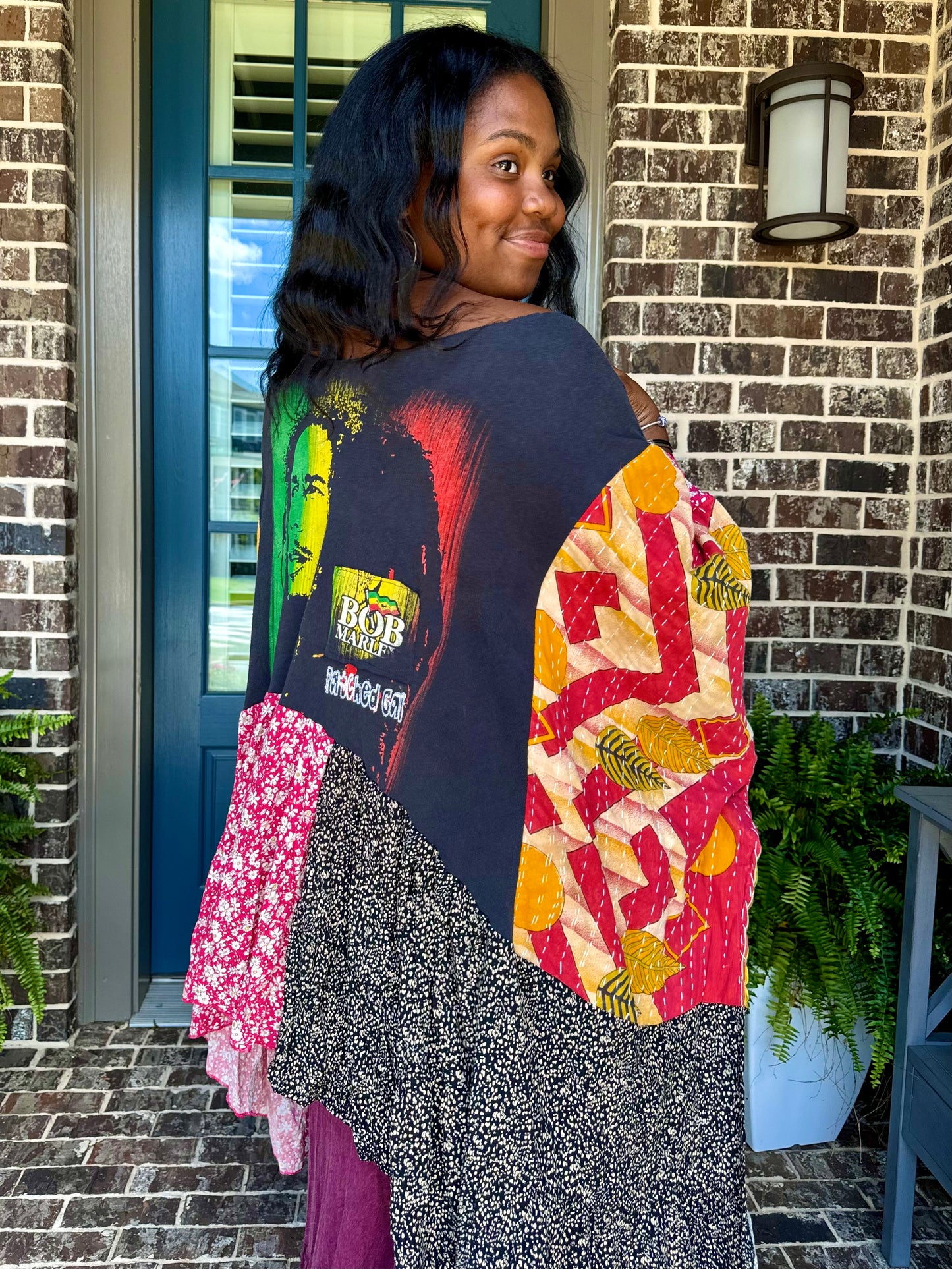 Medium- 3XL Bob Marley Kaftan Poncho