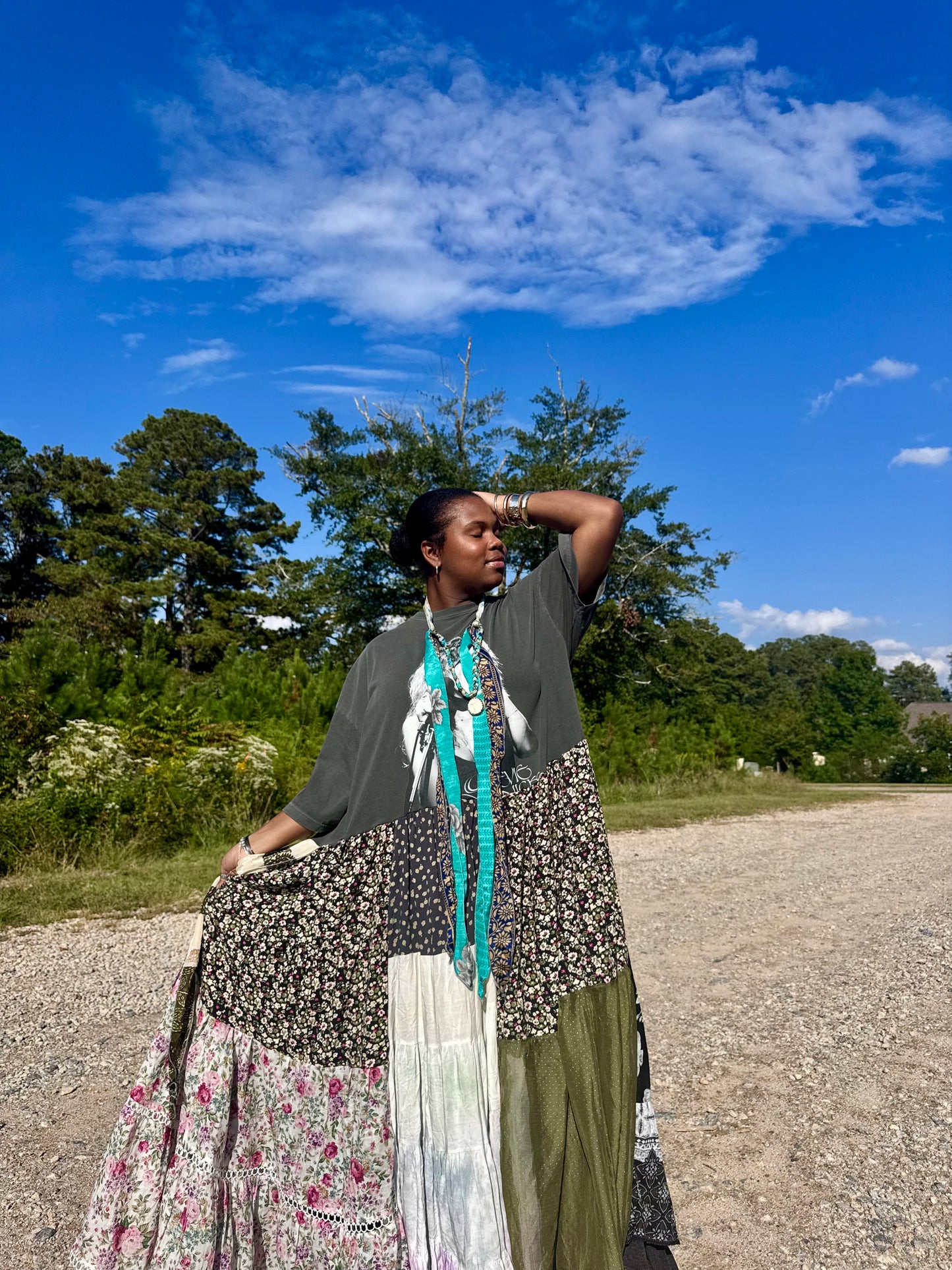 1XL-5XL Stevie Nicks Maxi Tee