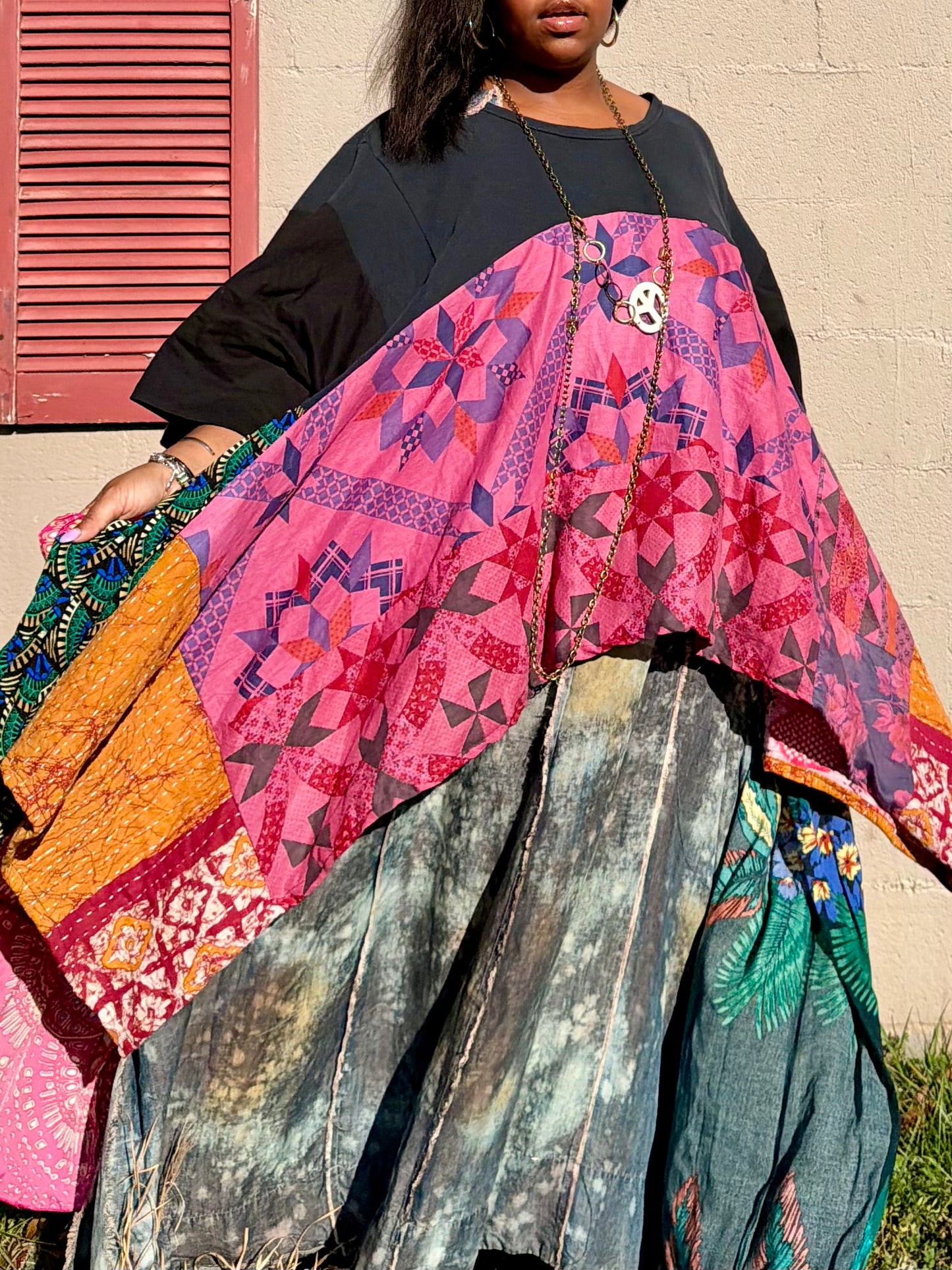 Extra Large-4XL Led Zeppelin High Low Swing Tee