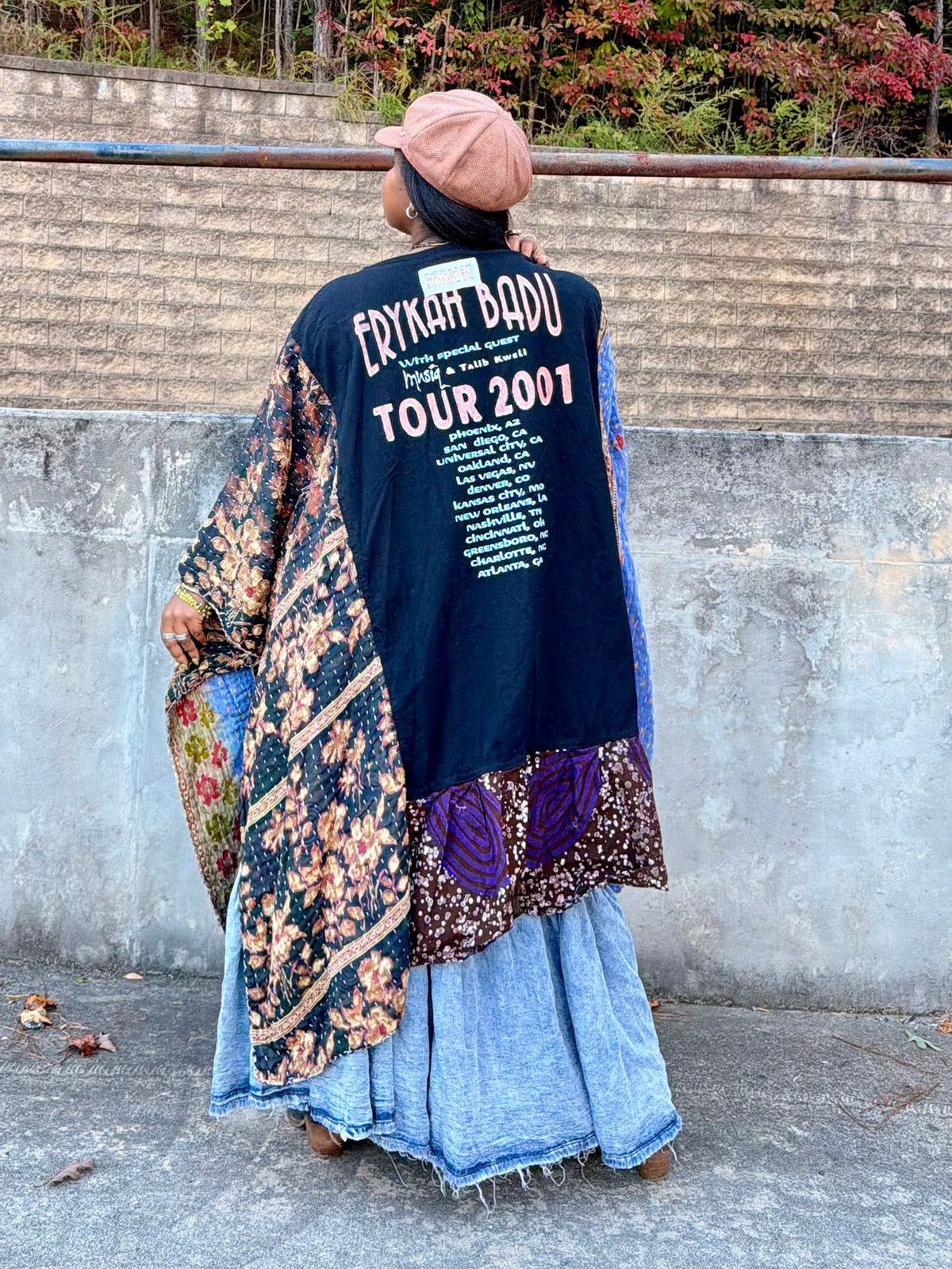 Large-4XL Erykah Badu Kaftan Maxi Dress