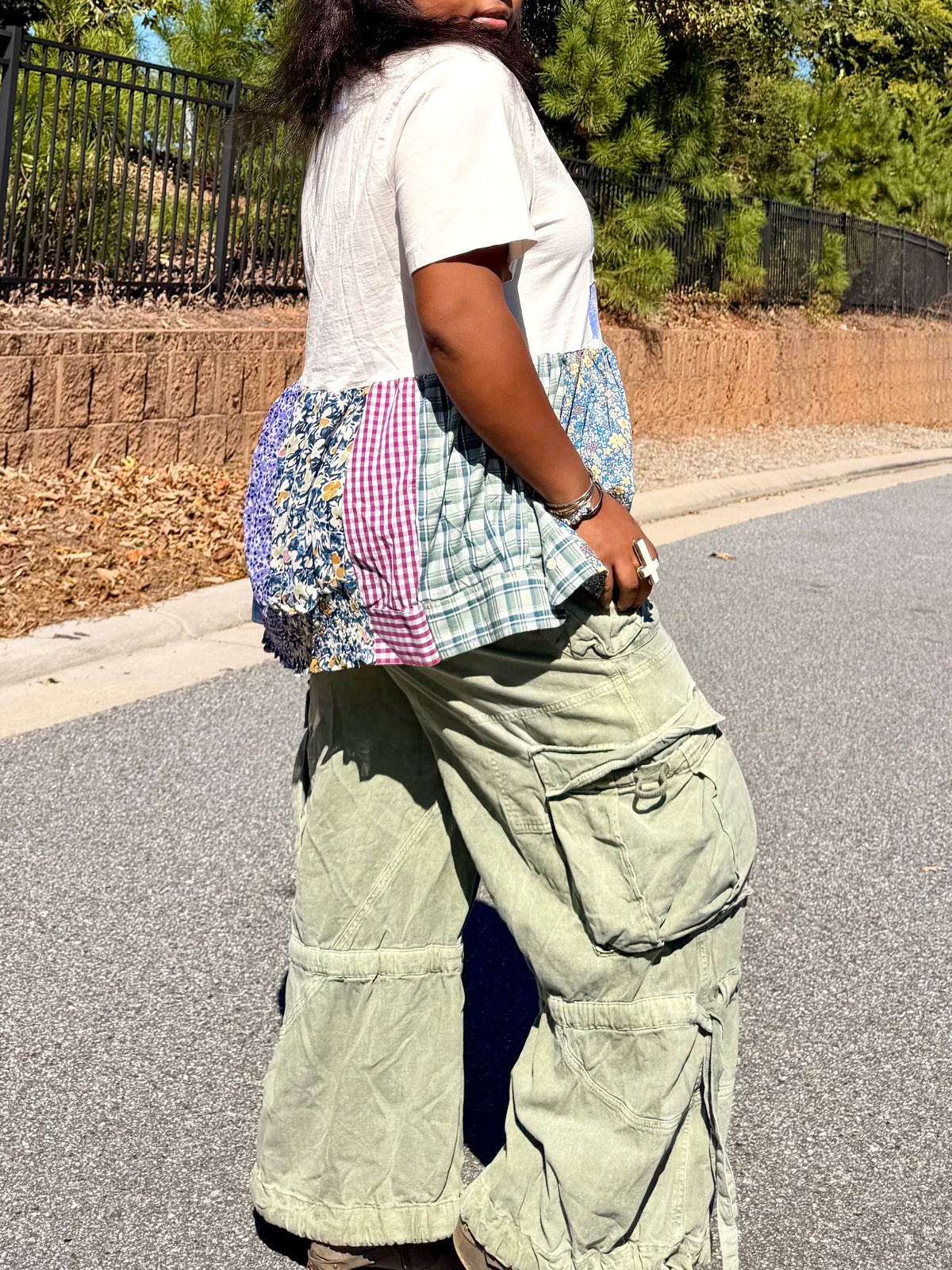 Extra Small-Large Aaliyah Midi Tee