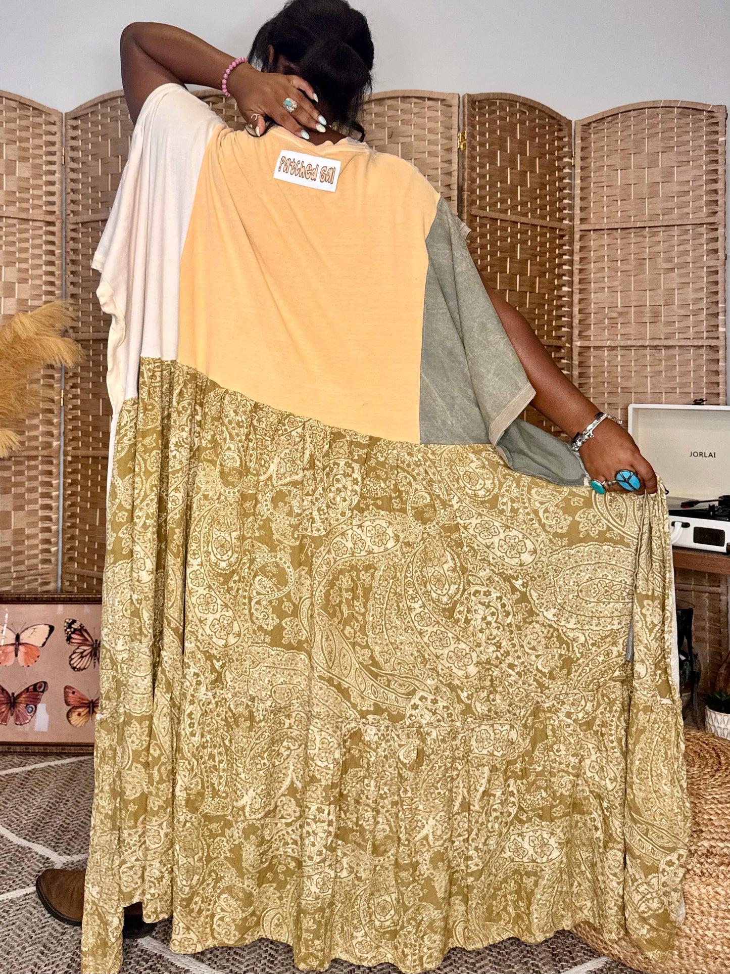 Medium-4XL Rolling Stones, Pink Floyd, The Valley Trio Dress