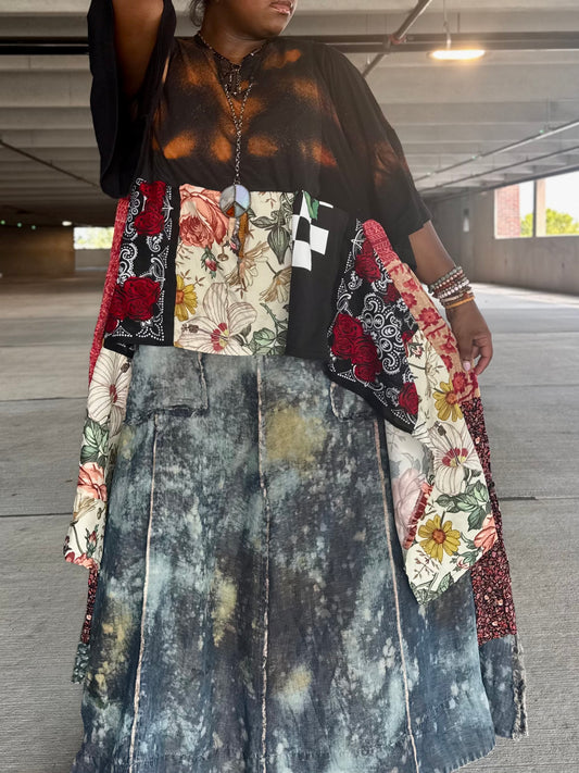 Extra Small-1XL Rose Maxi Tee