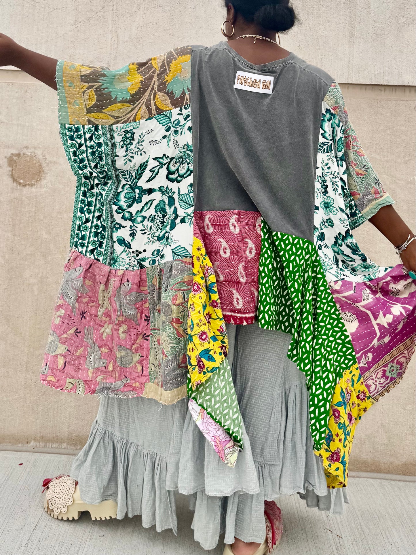 Medium-3XL Pink Floyd Kaftan Poncho