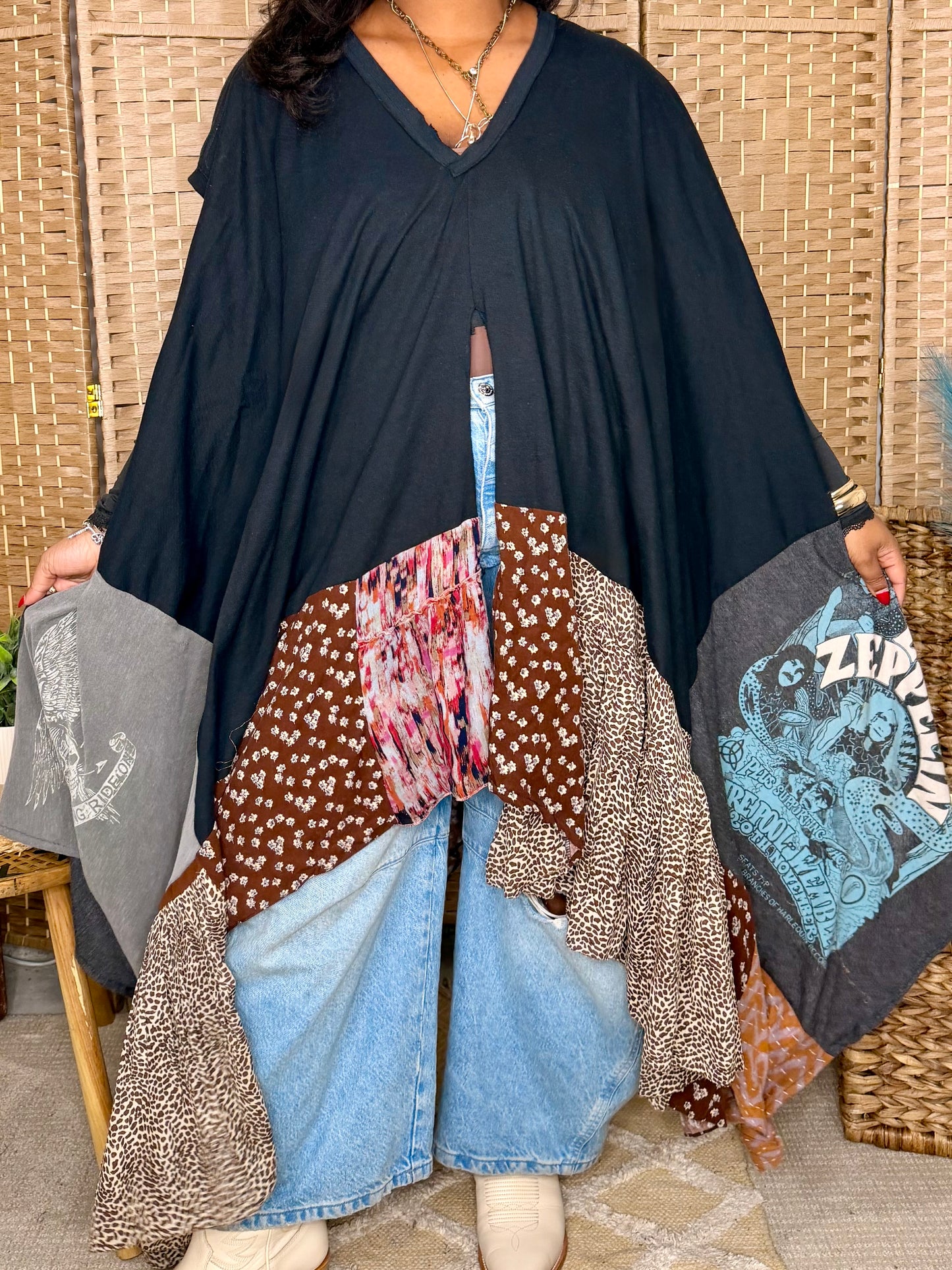 2XL- 6XL Led Zeppelin/Live Long Duo Tee