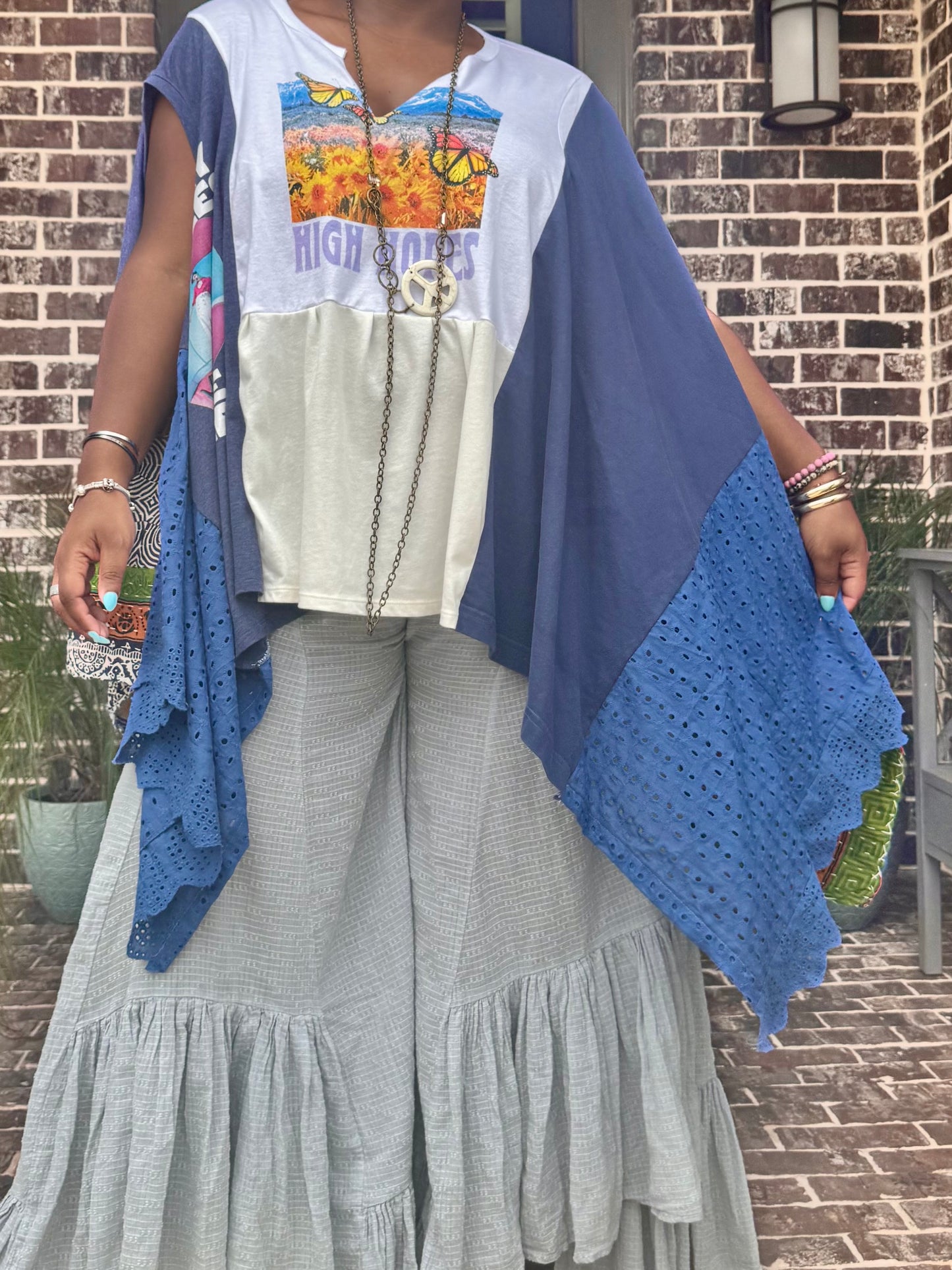 XXS-Extra Large Harry Styles/High Hopes Trio Tee