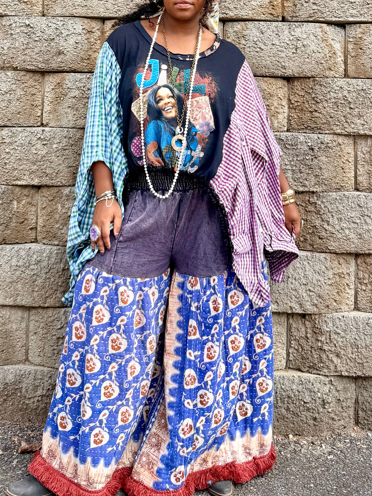 Medium-2XL Jill Scott Poncho Tee