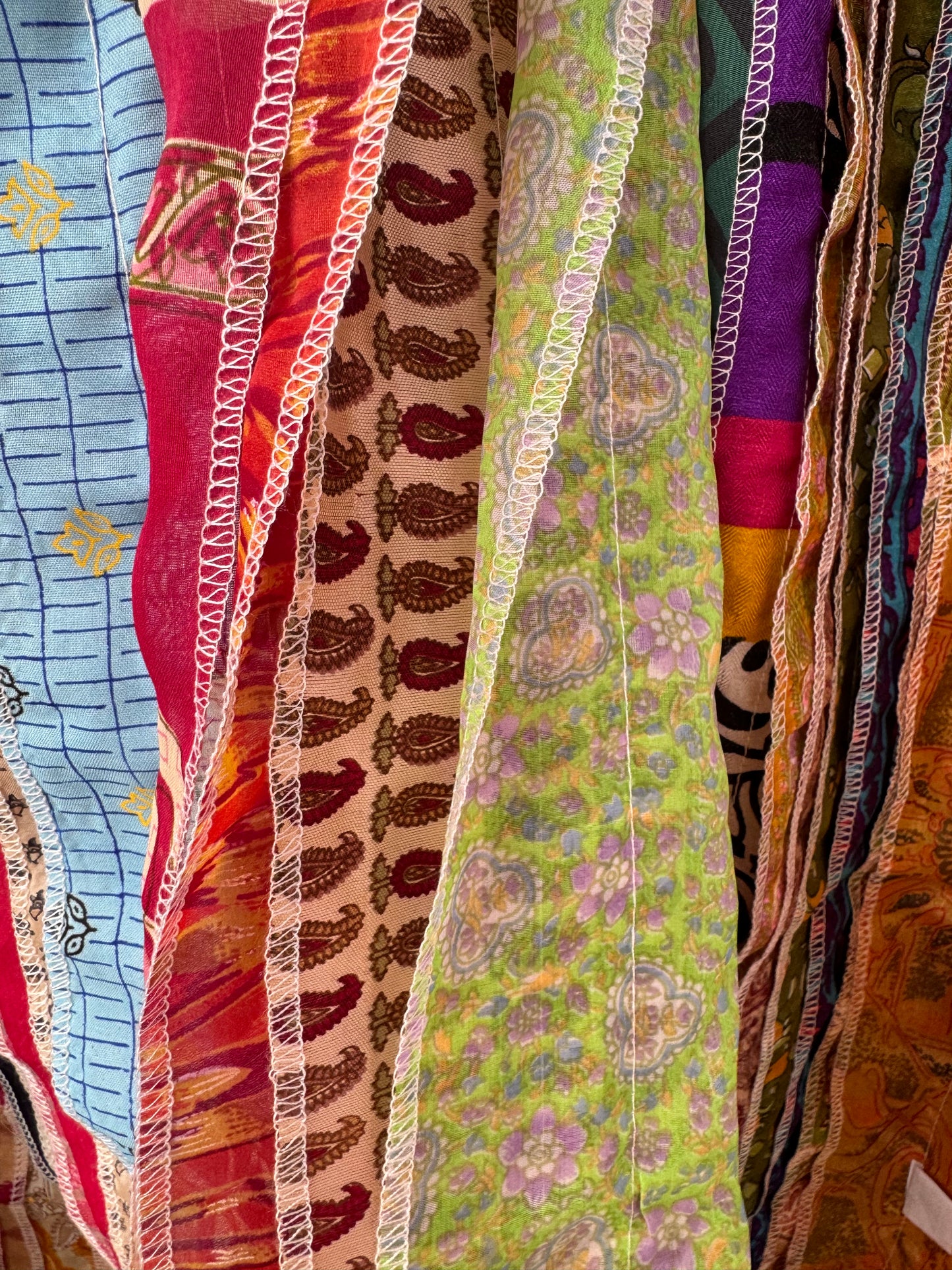 Patchwork Sari Scarf